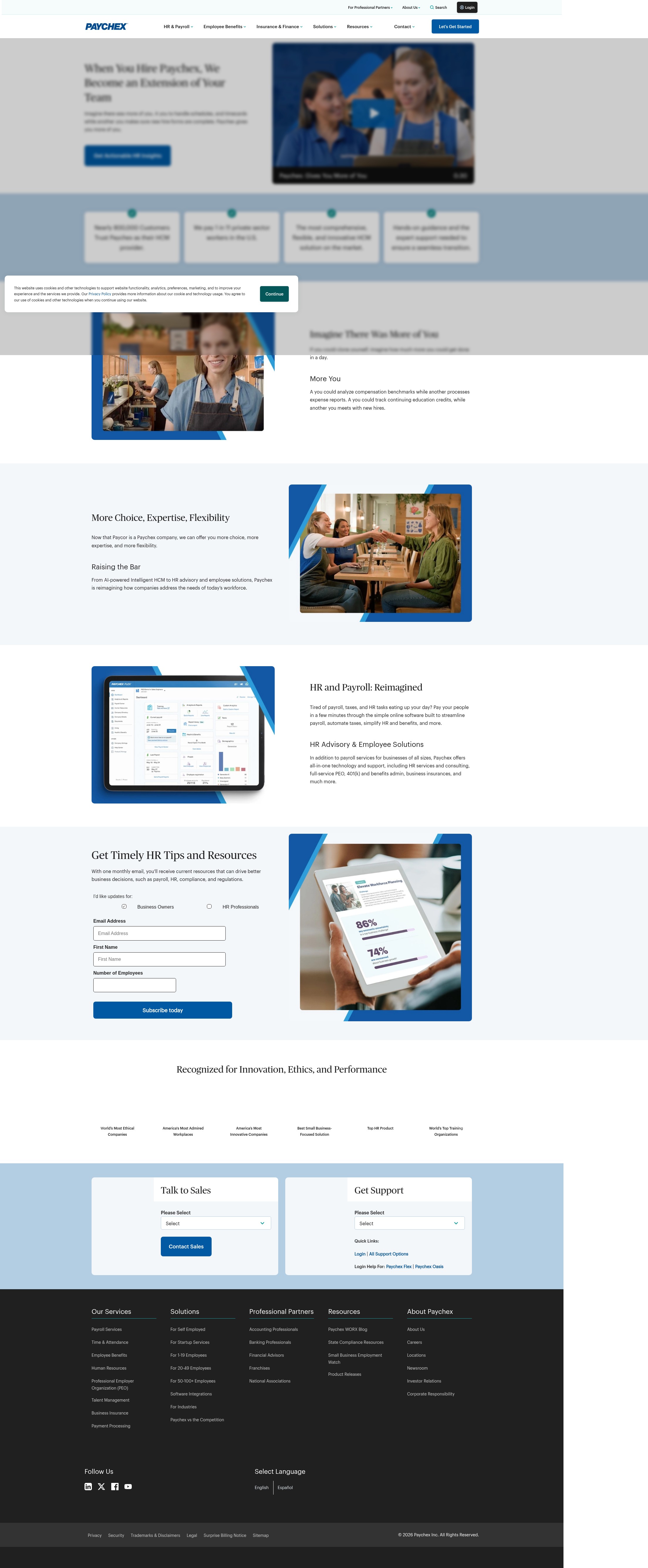 Landing Page