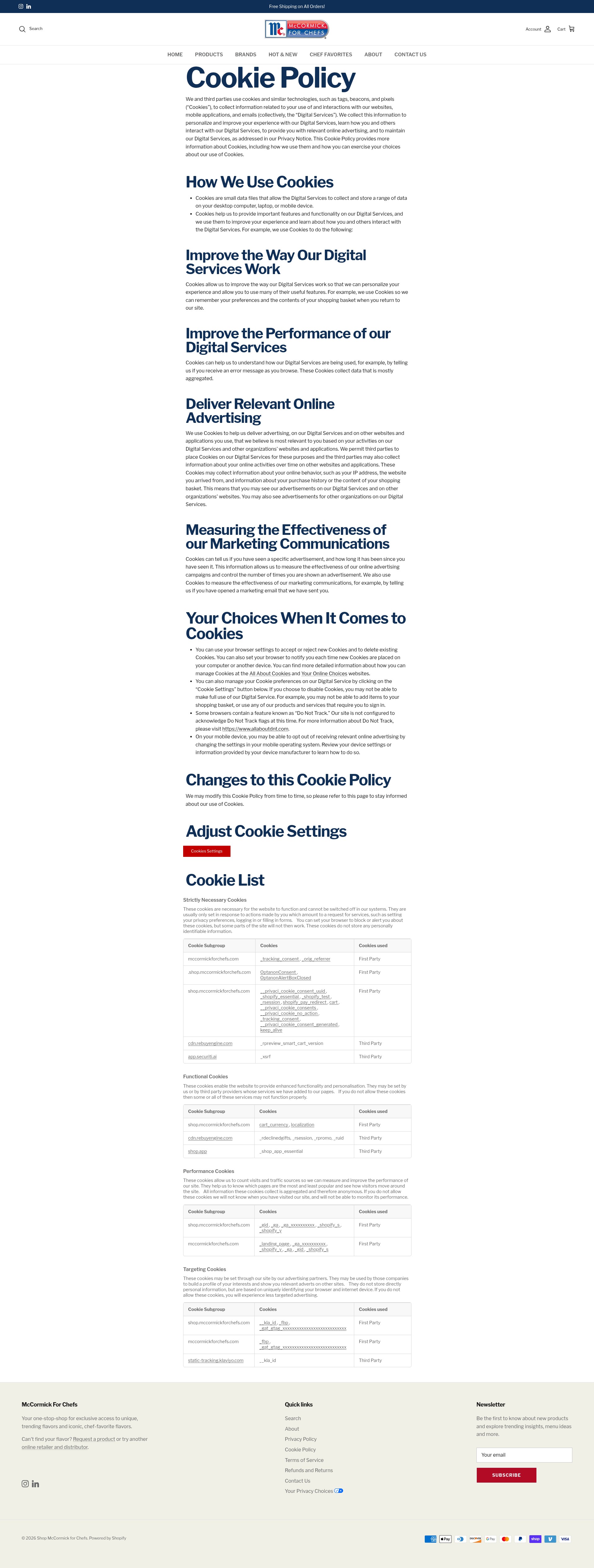Landing Page