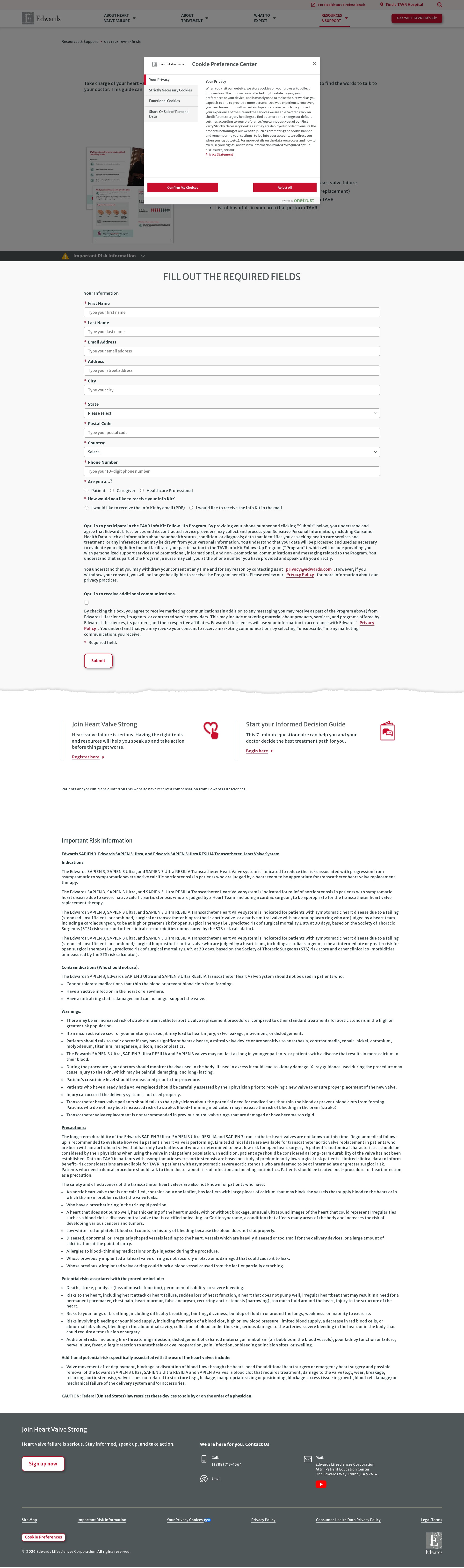 Landing Page