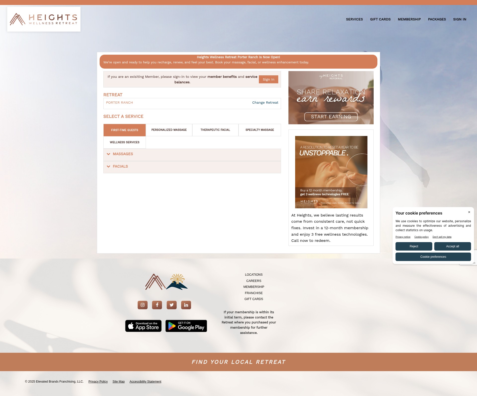 Landing Page