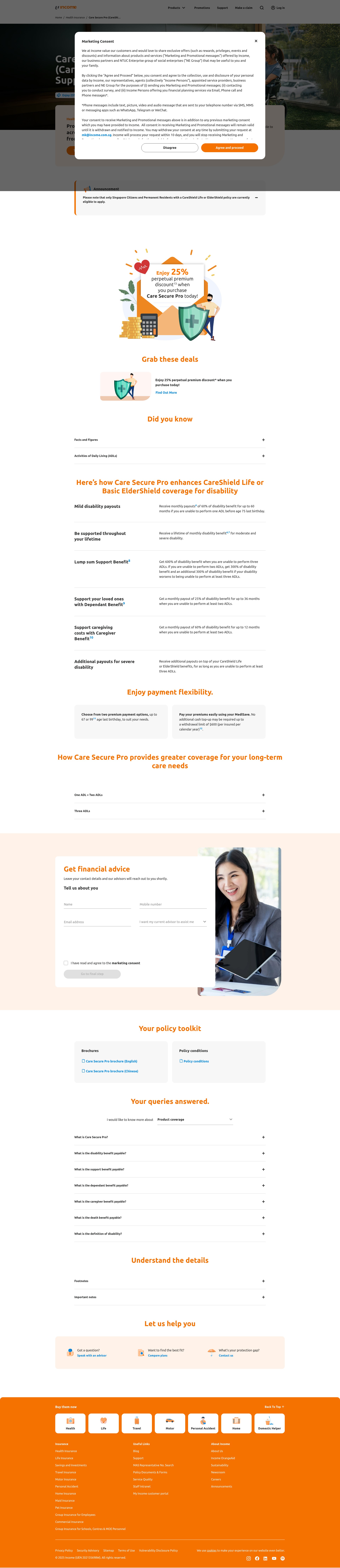 Landing Page