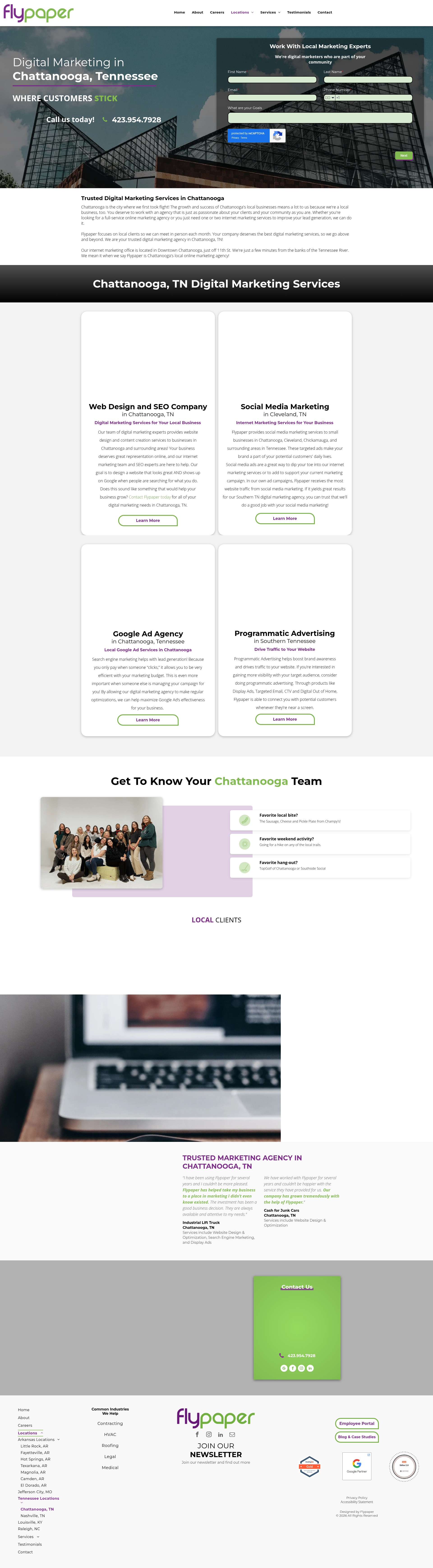 Landing Page