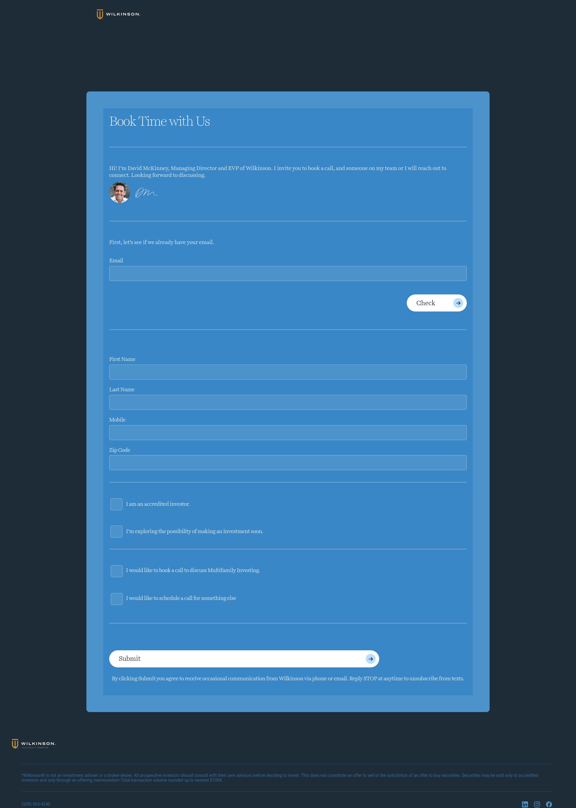 Landing Page