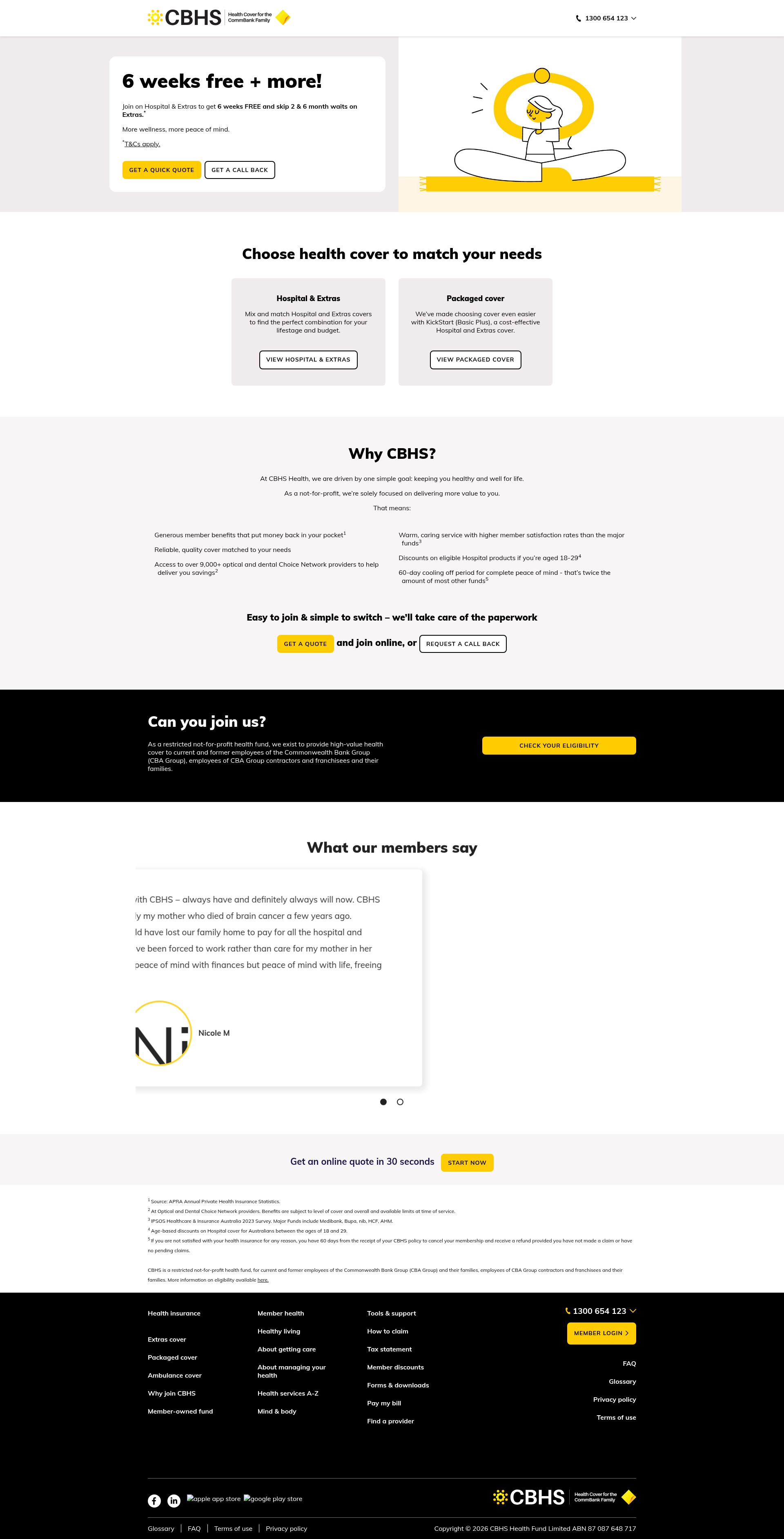 Landing Page