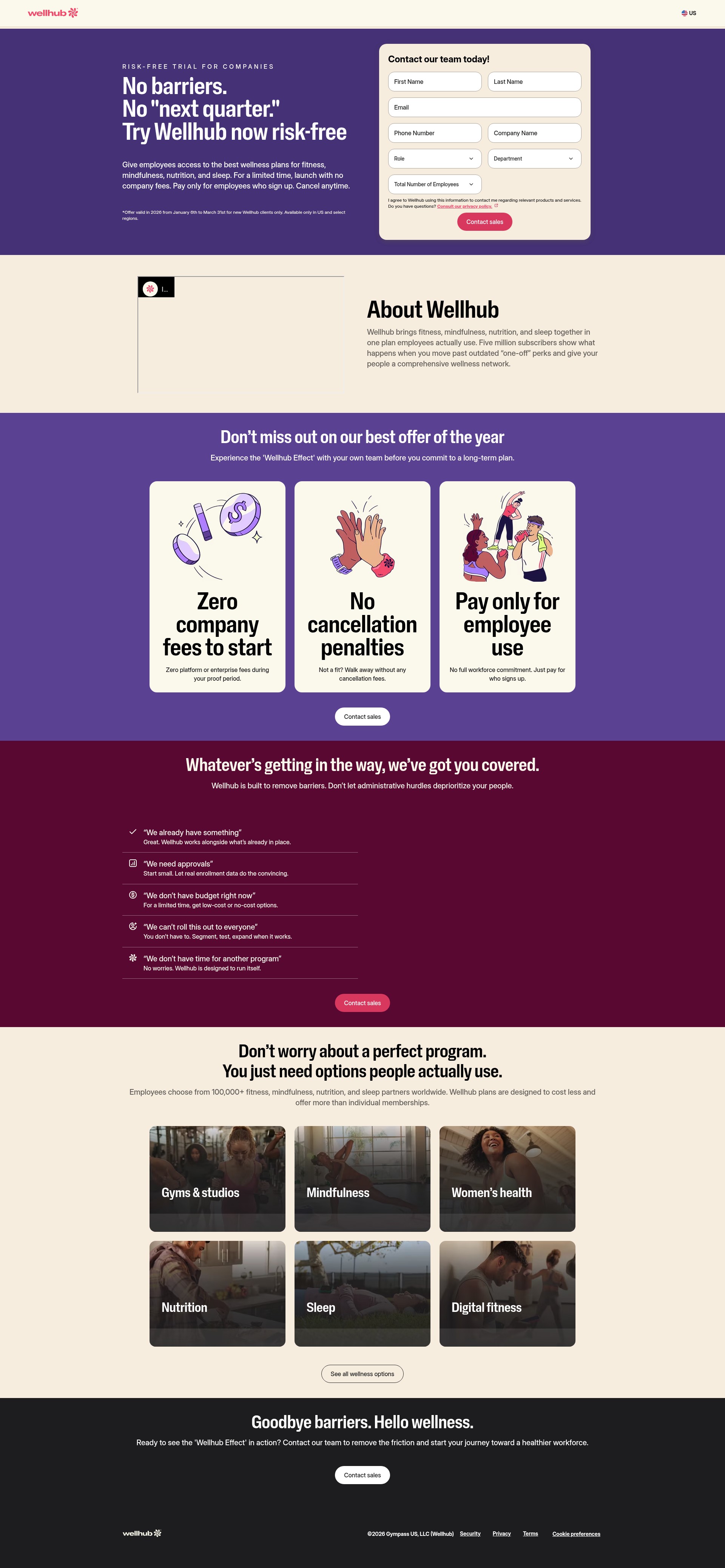 Landing Page