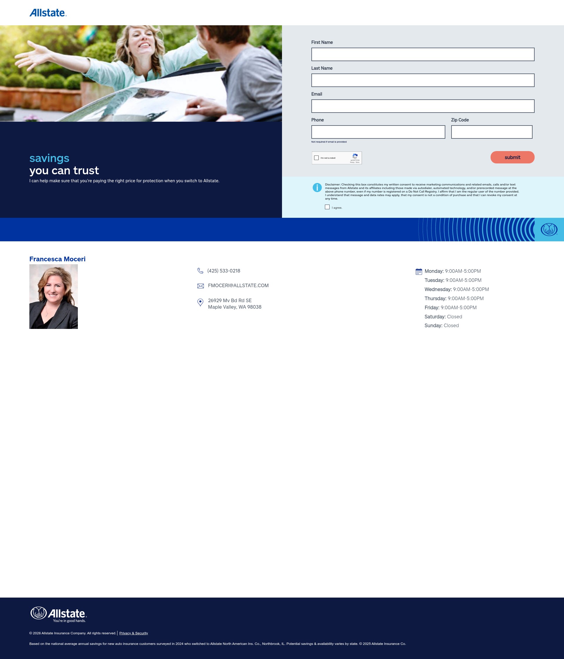 Landing Page