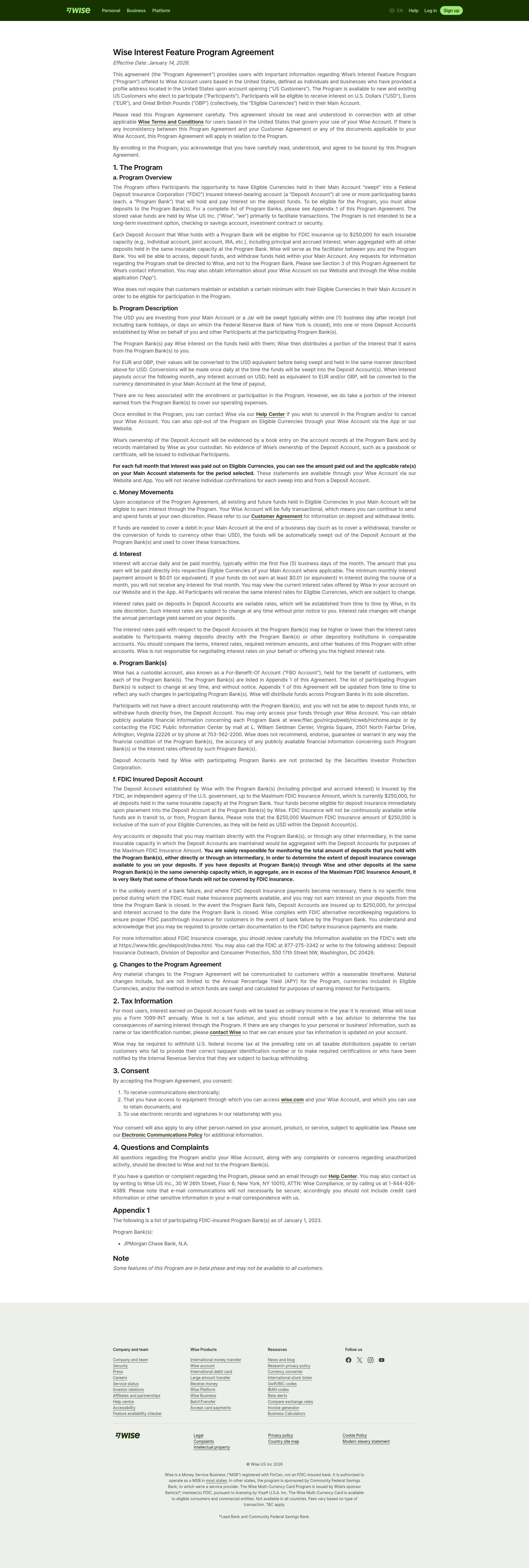 Landing Page