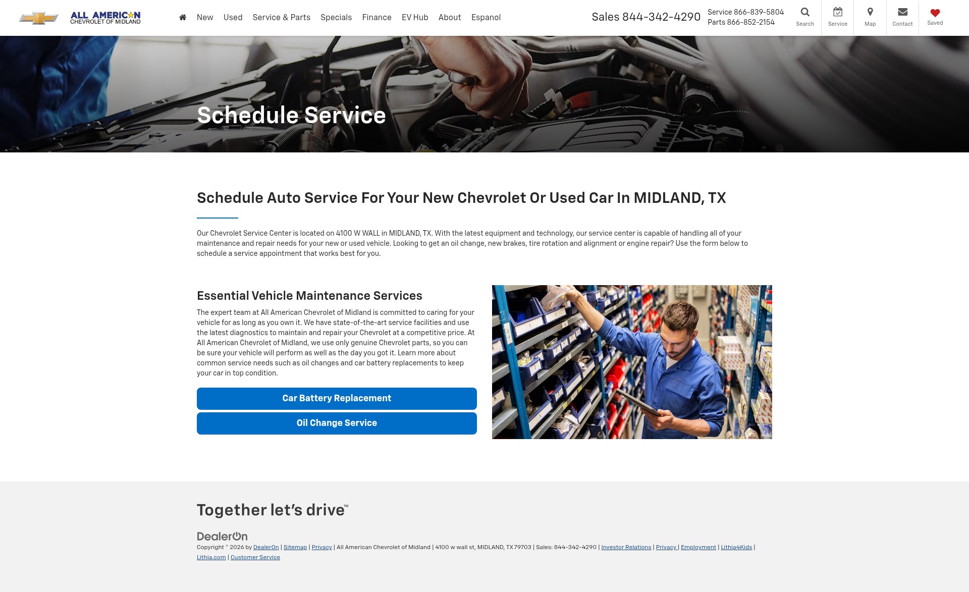 Landing Page
