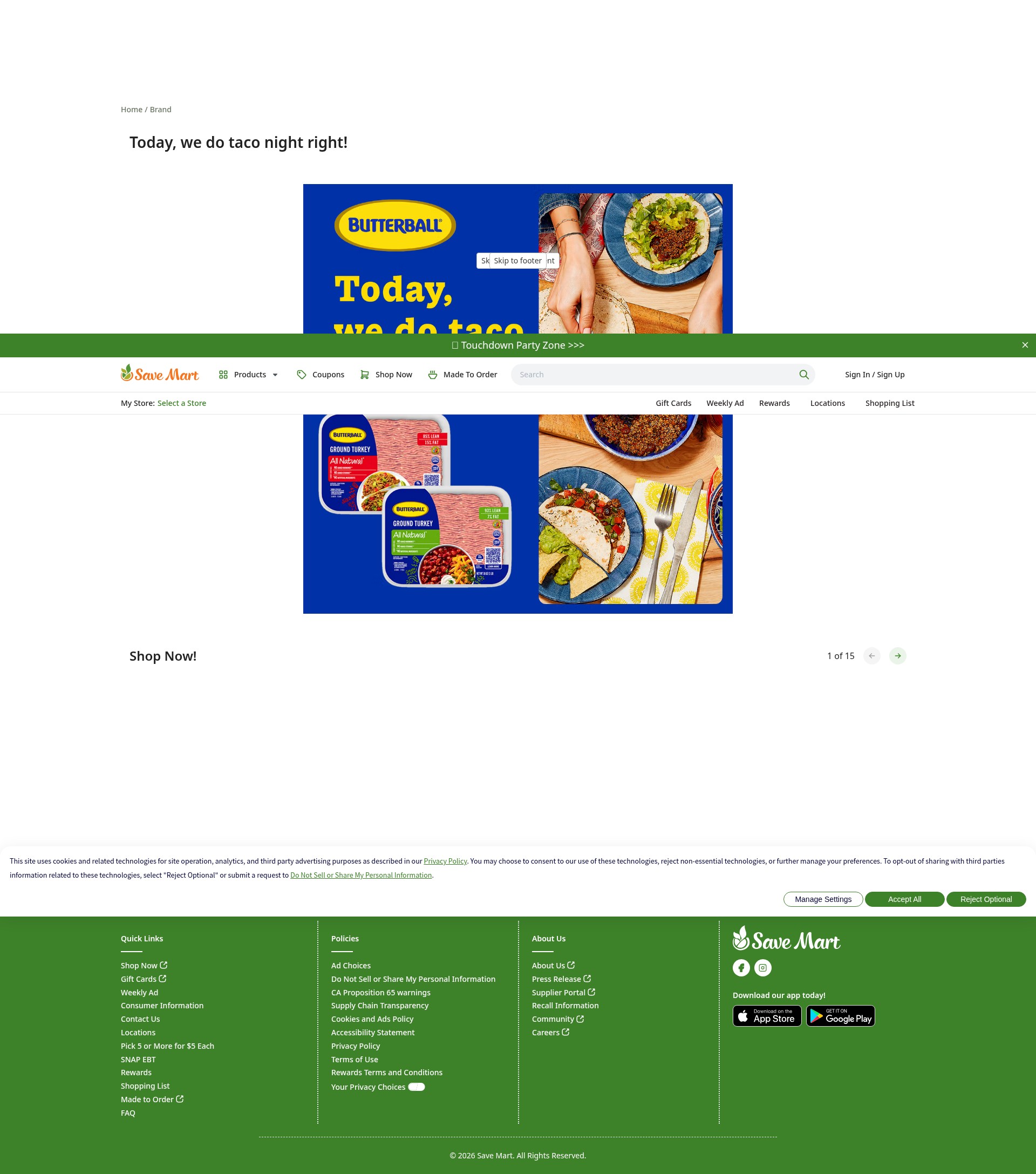 Landing Page