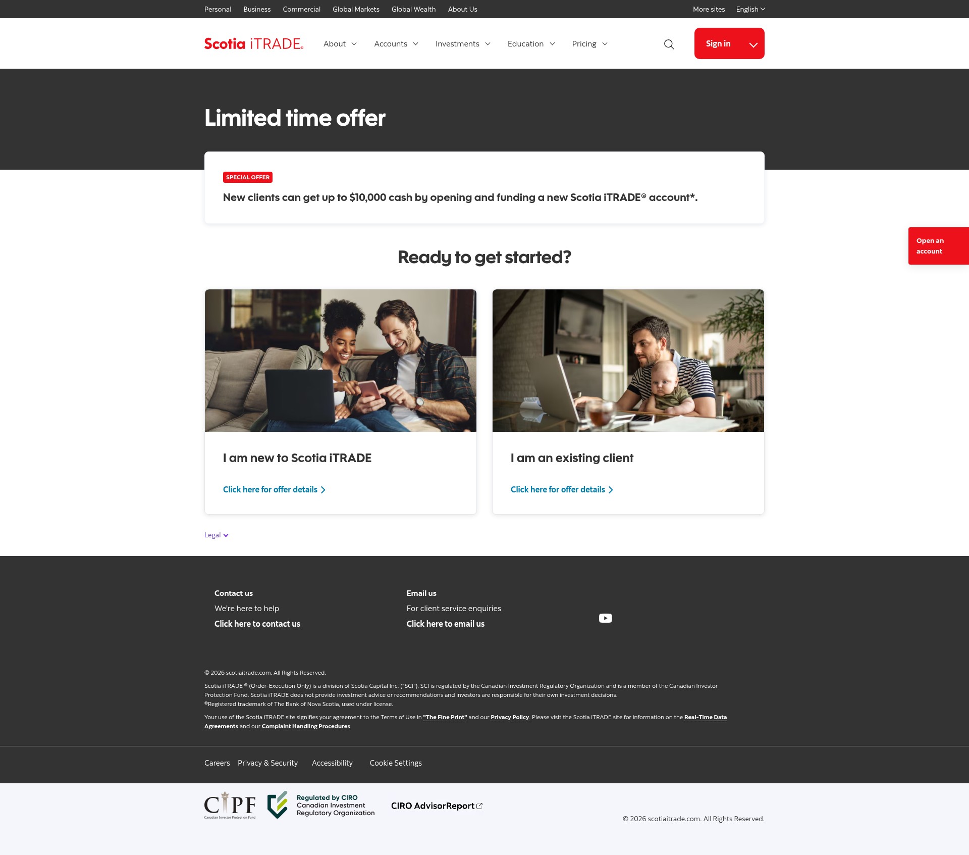 Landing Page