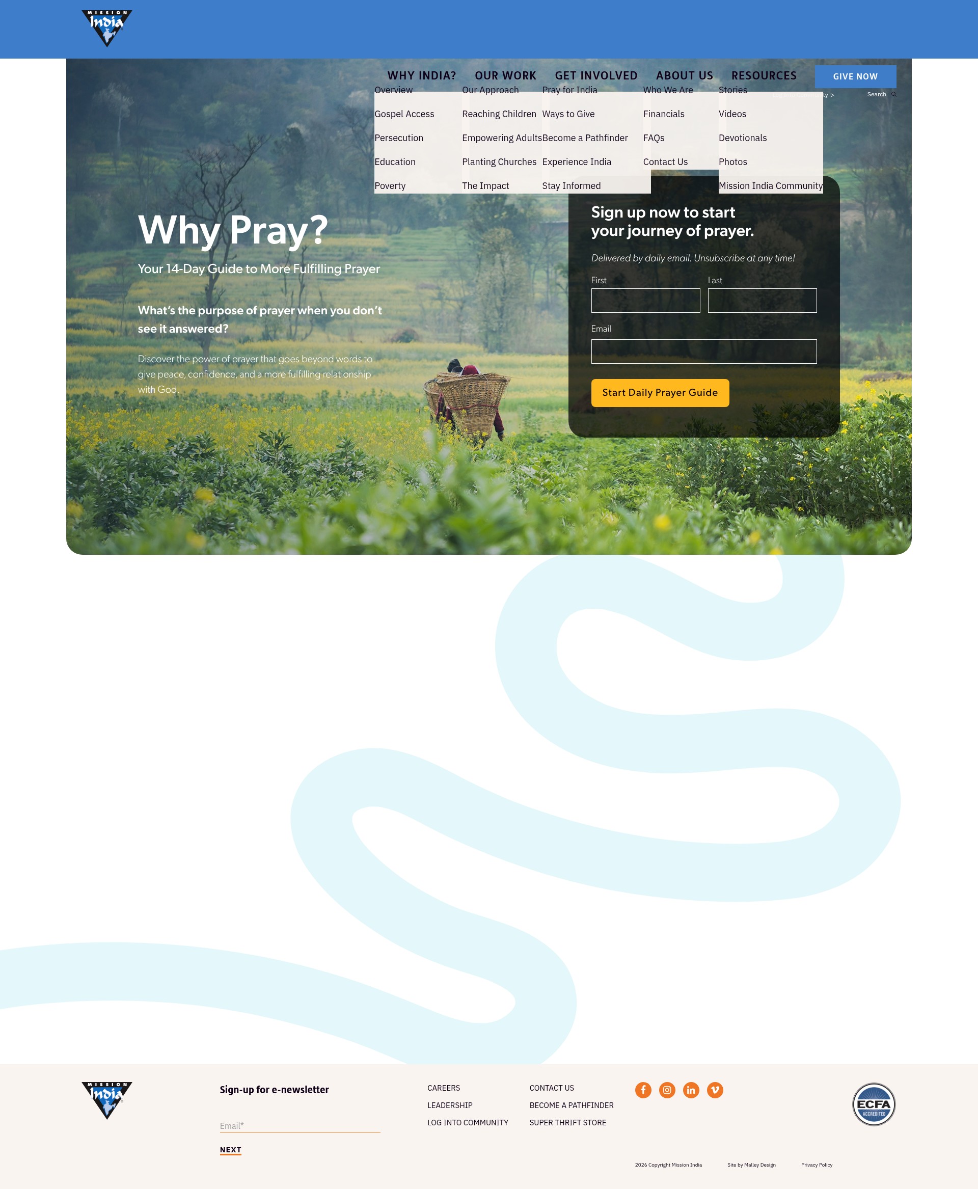 Landing Page