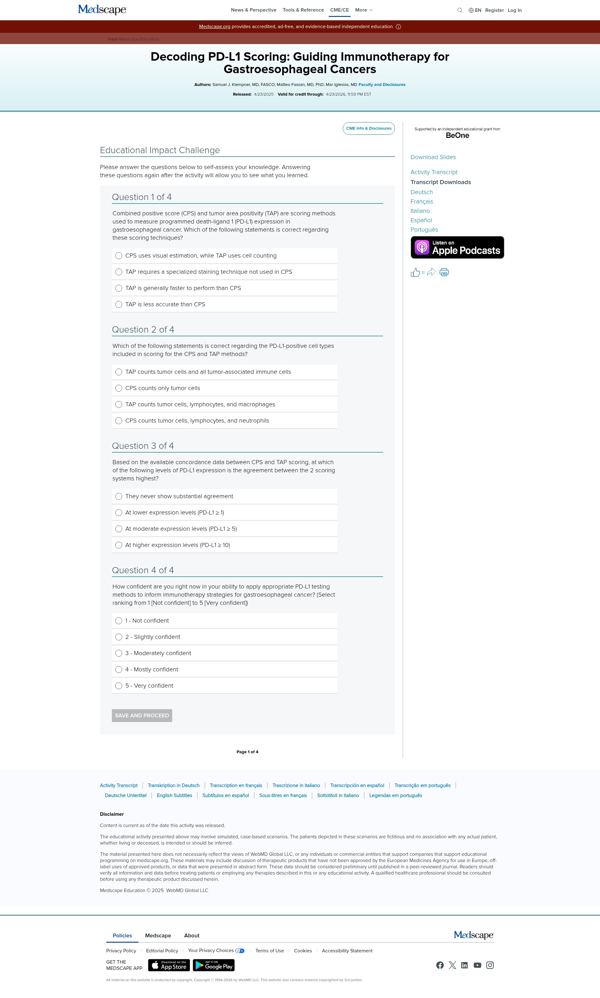 Landing Page