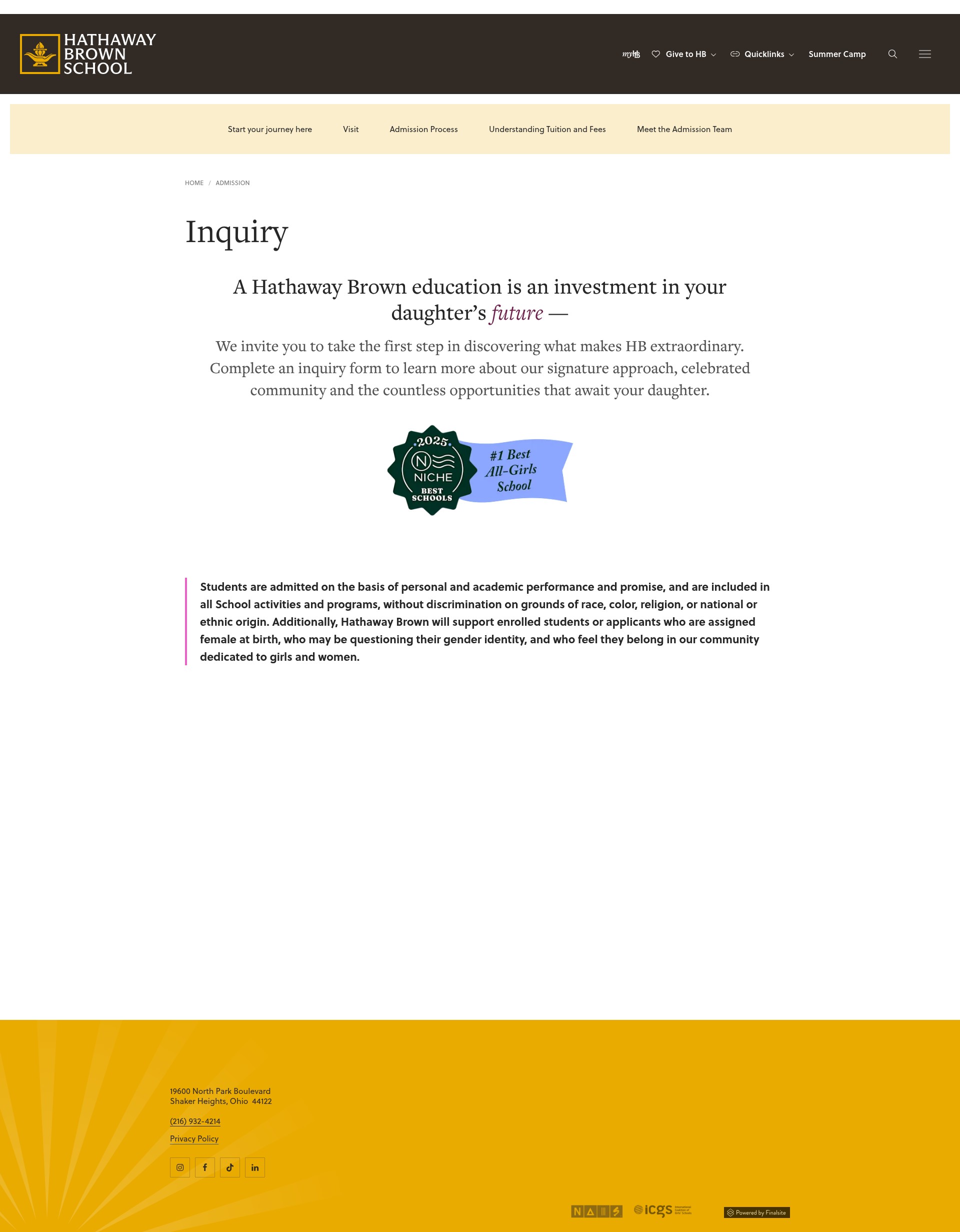 Landing Page