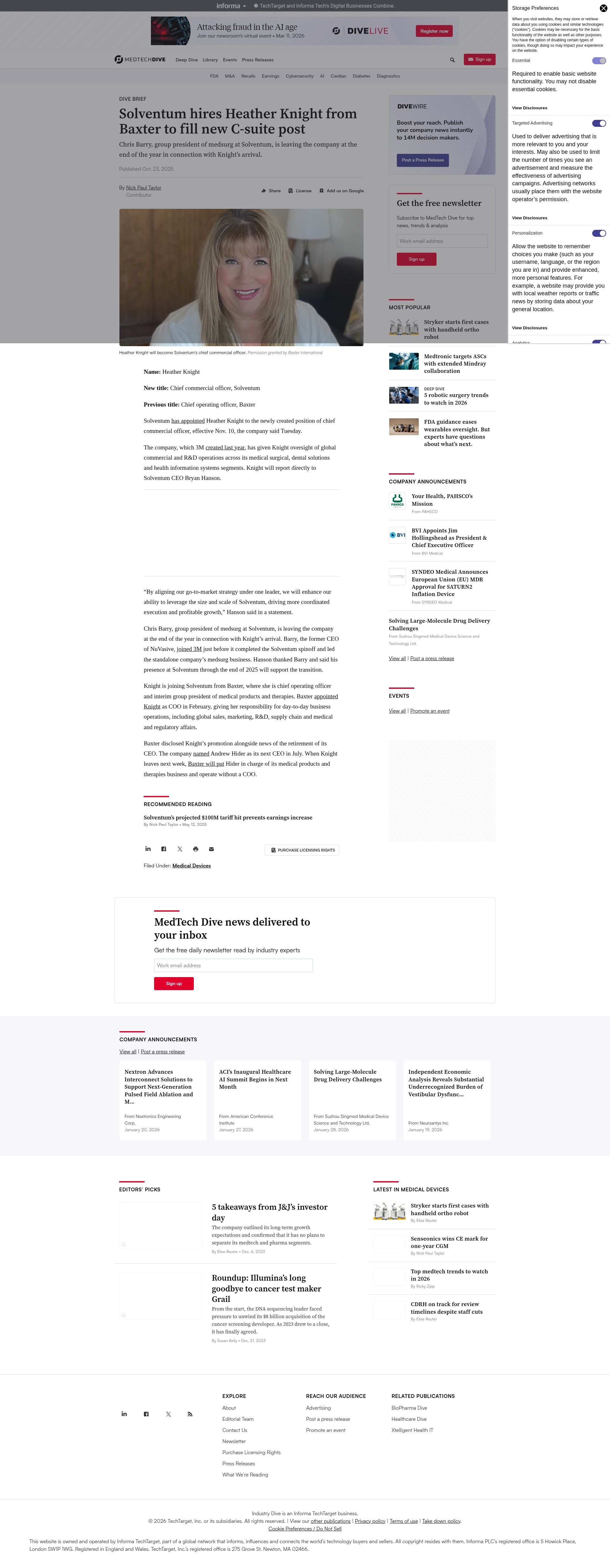 Landing Page