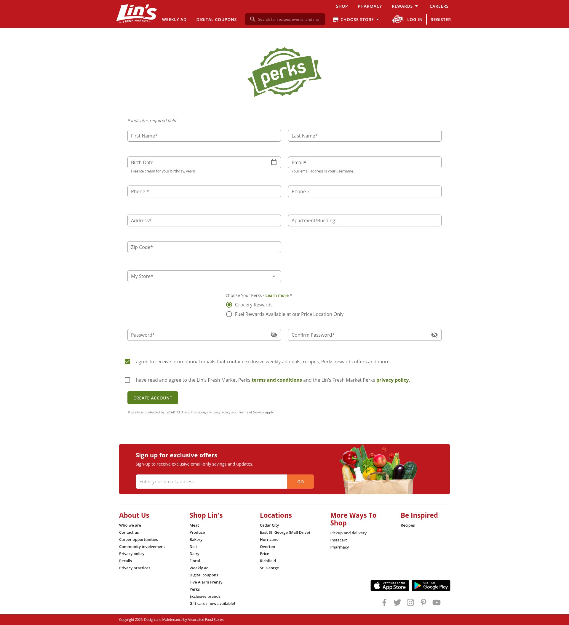 Landing Page