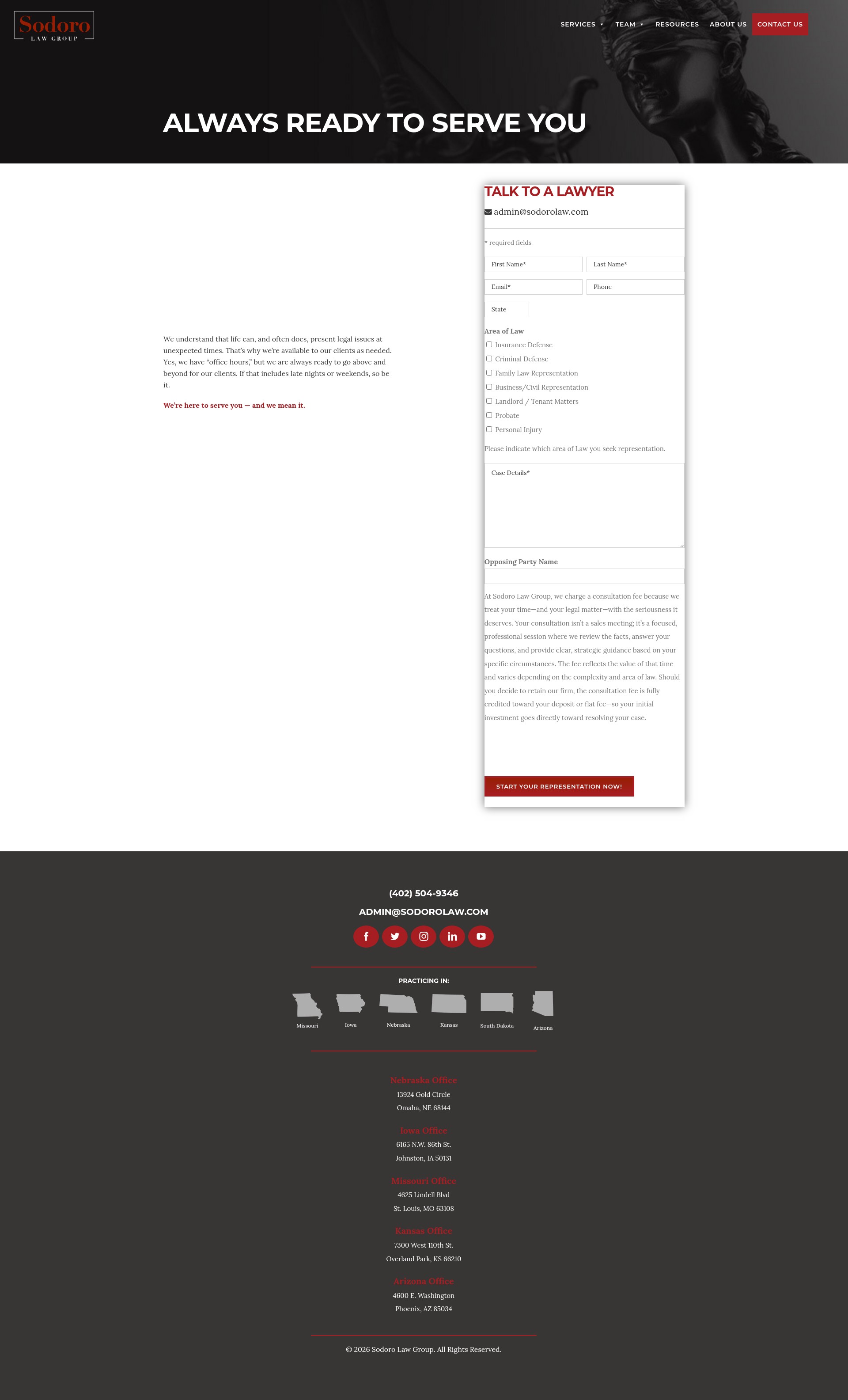 Landing Page