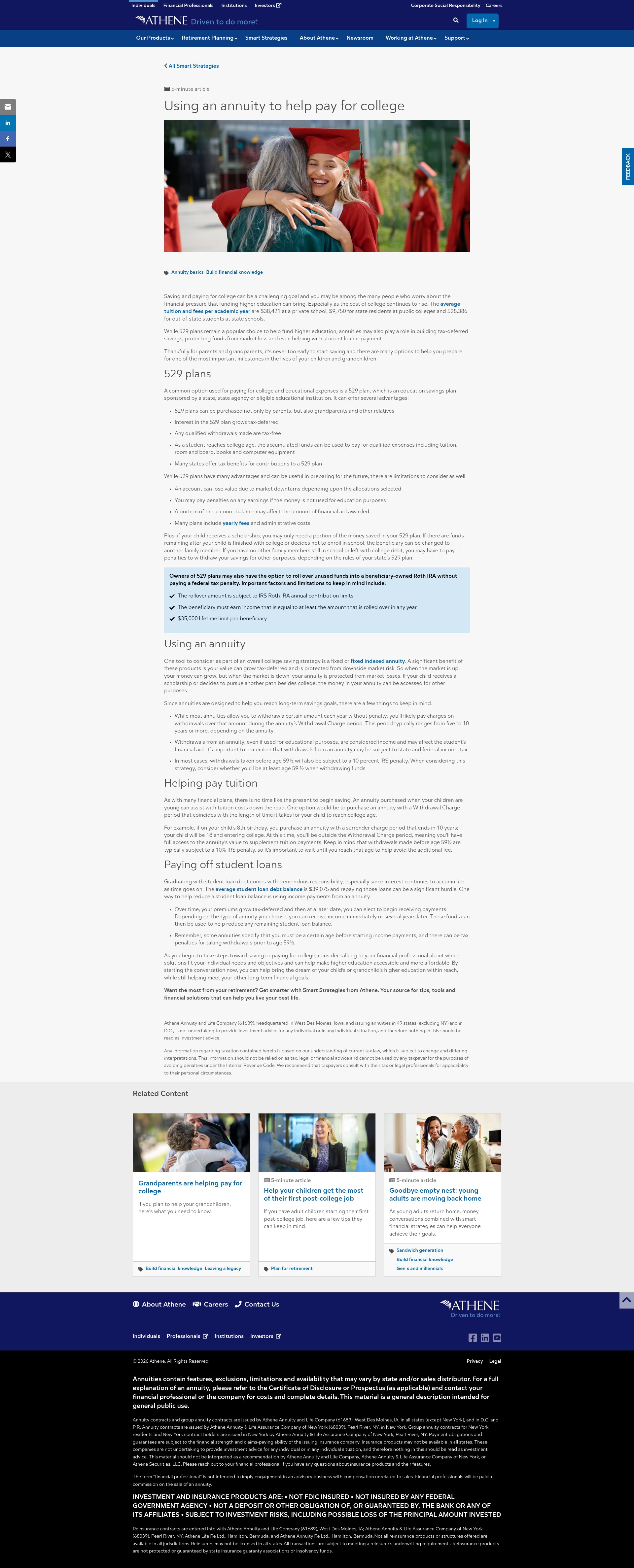 Landing Page