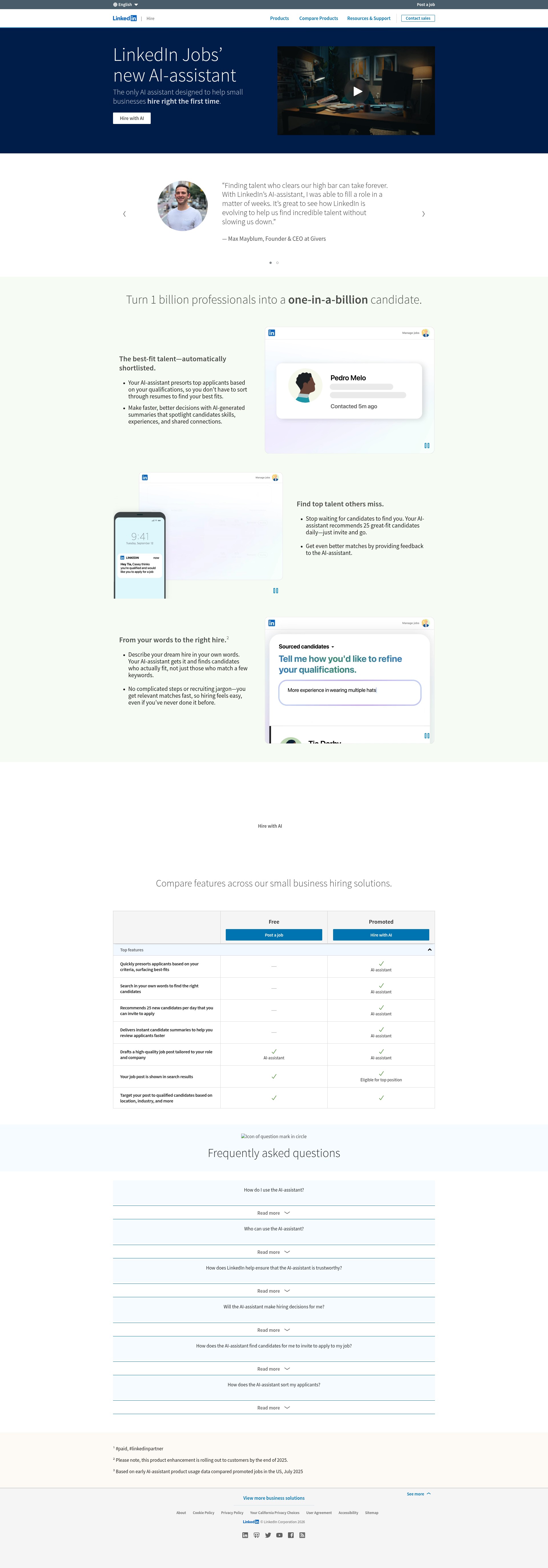 Landing Page