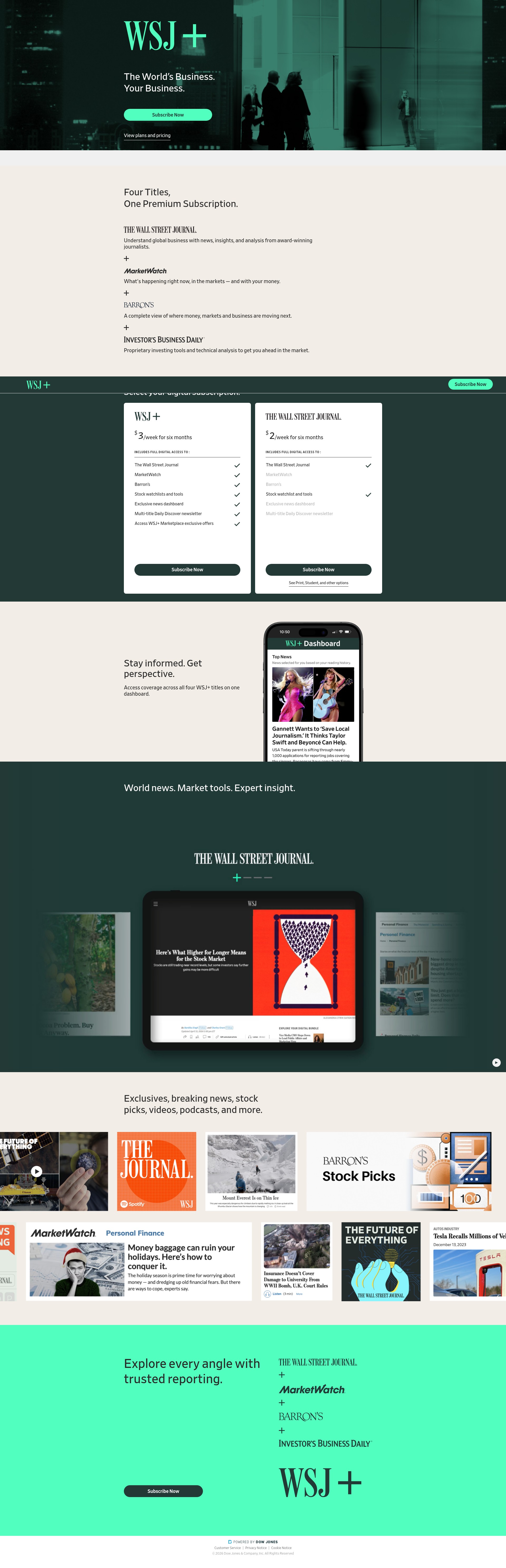 Landing Page