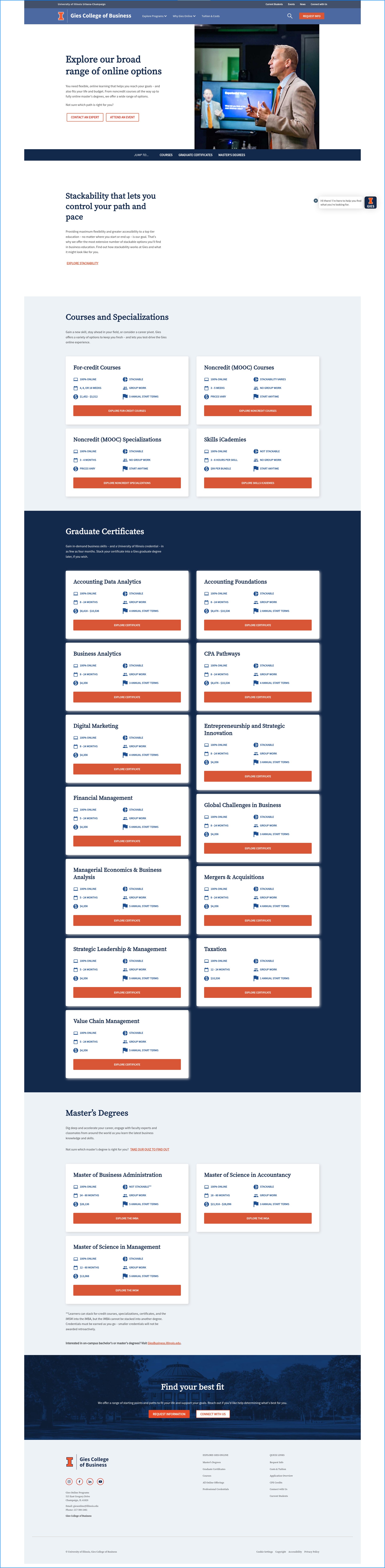 Landing Page