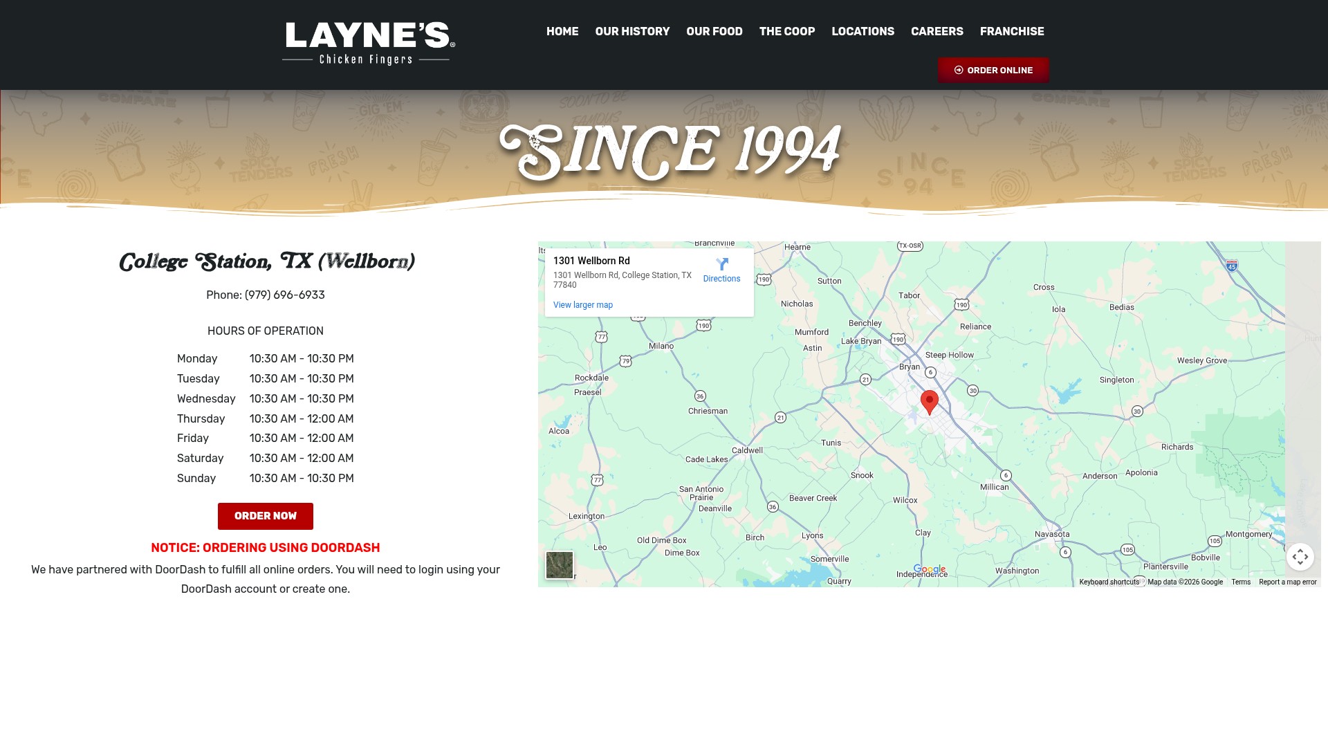 Landing Page