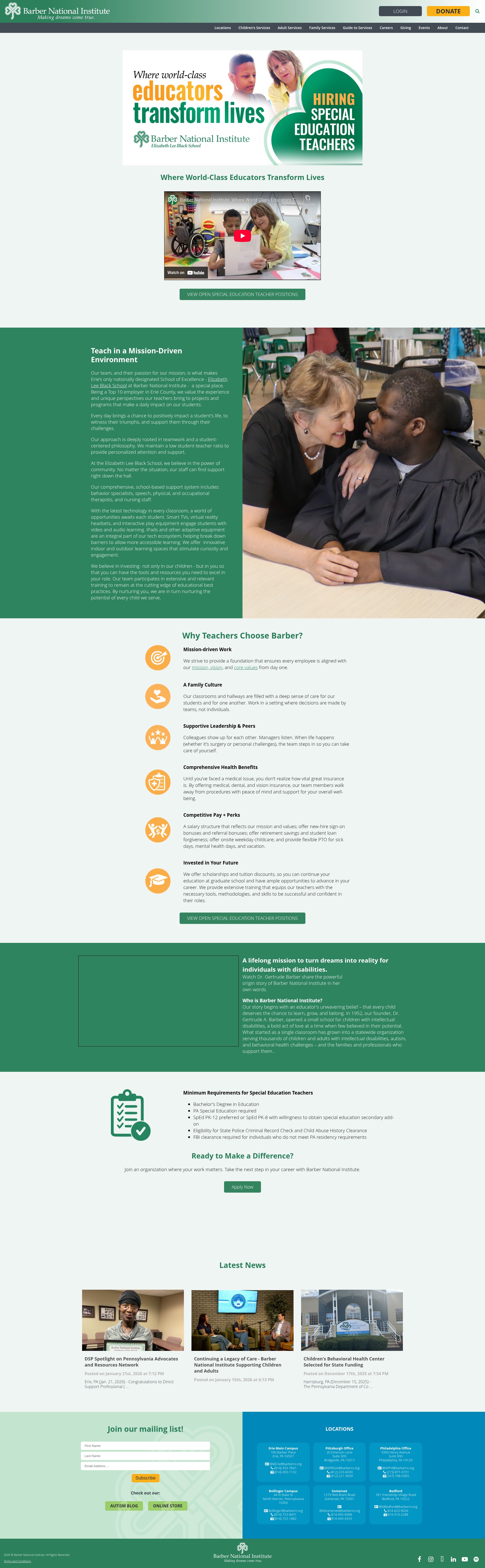 Landing Page