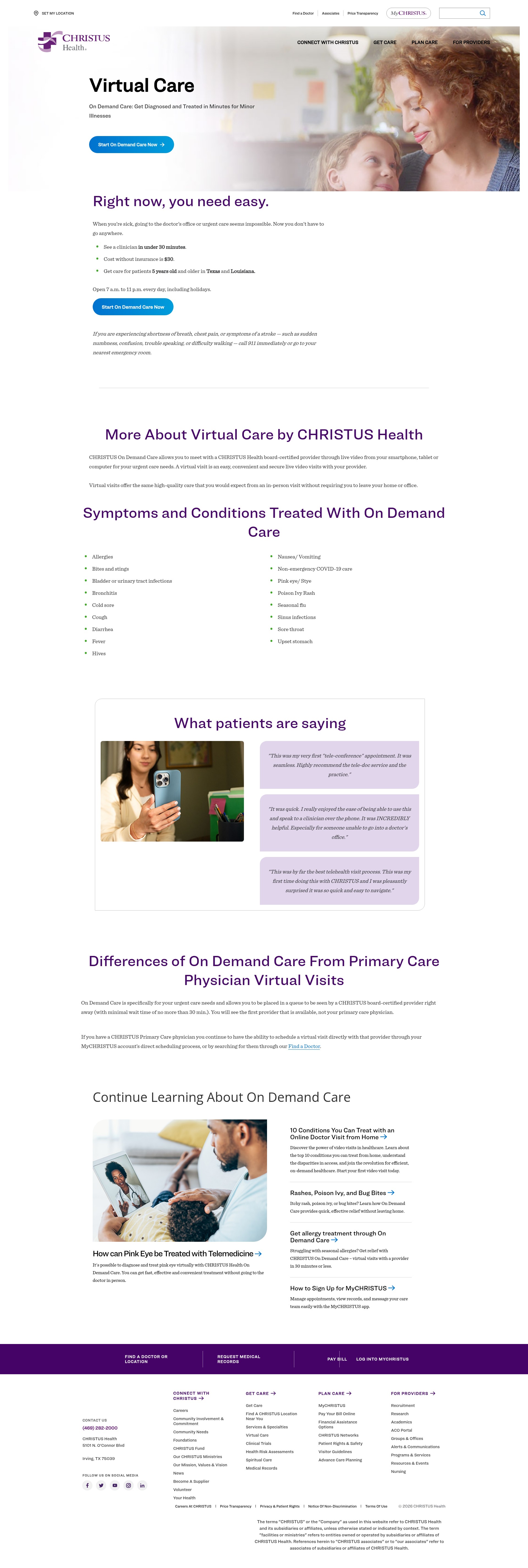 Landing Page