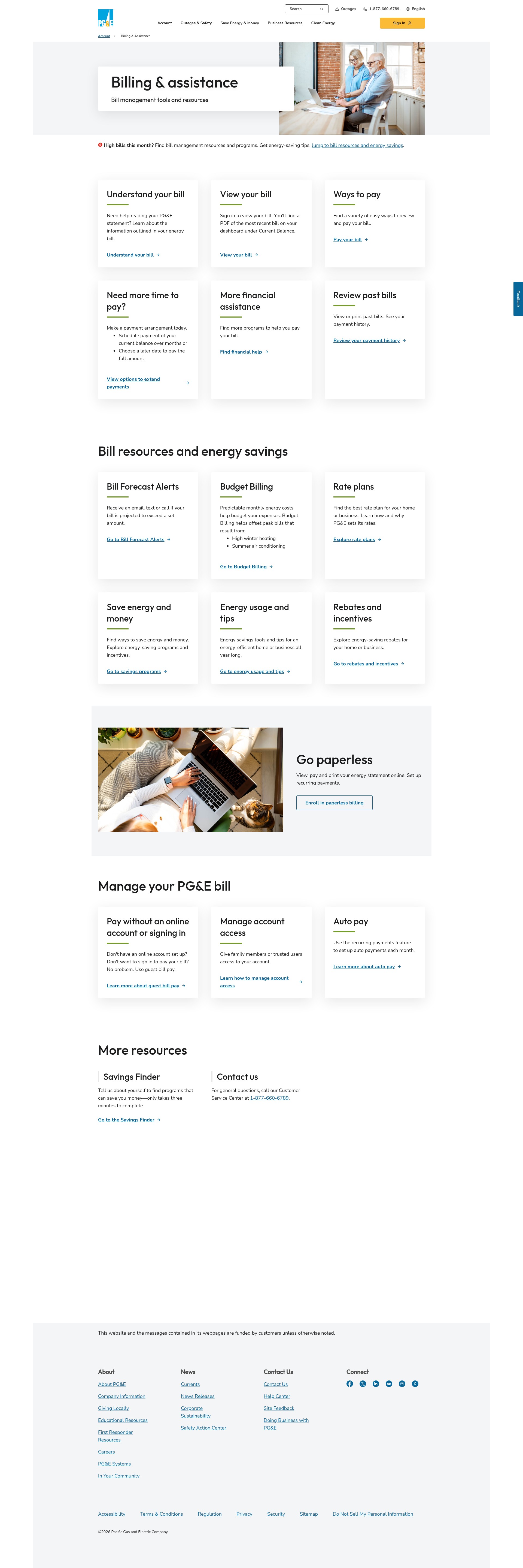 Landing Page