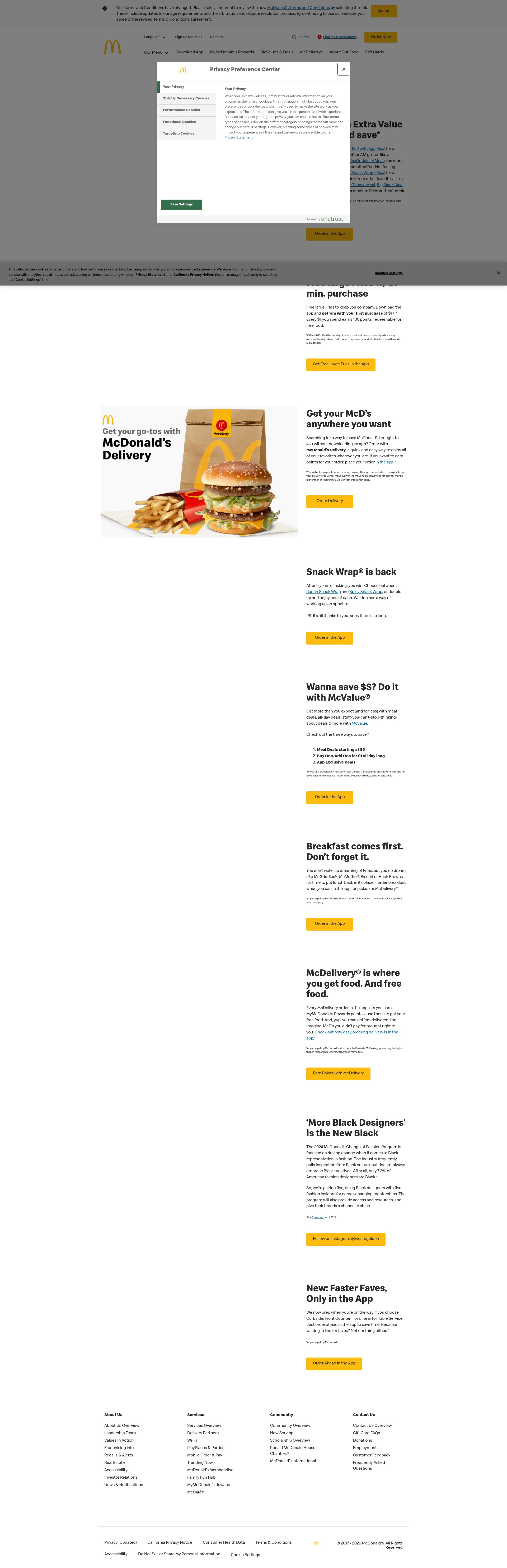 Landing Page