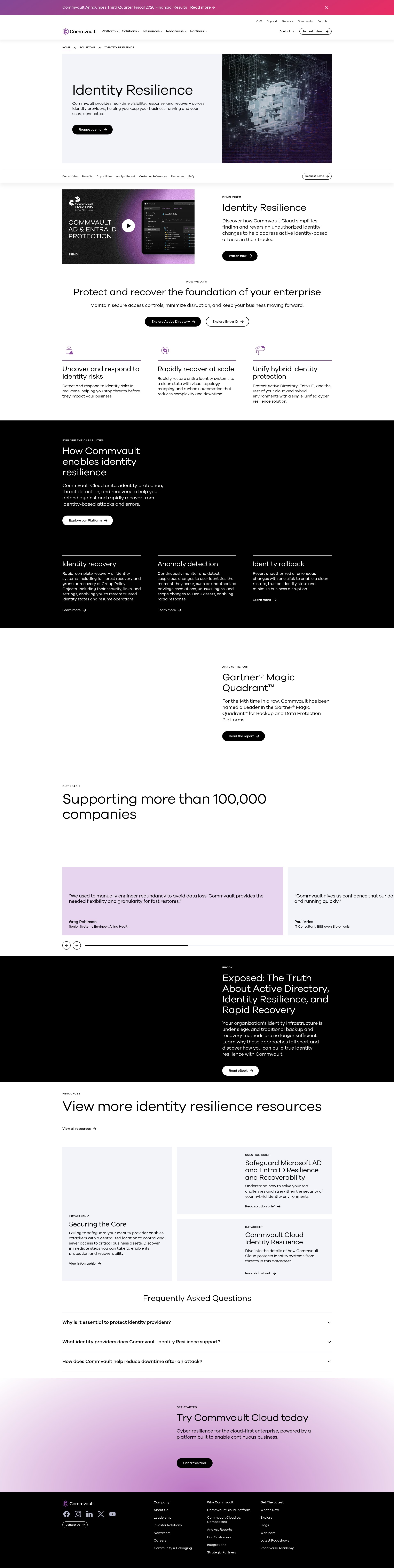 Landing Page