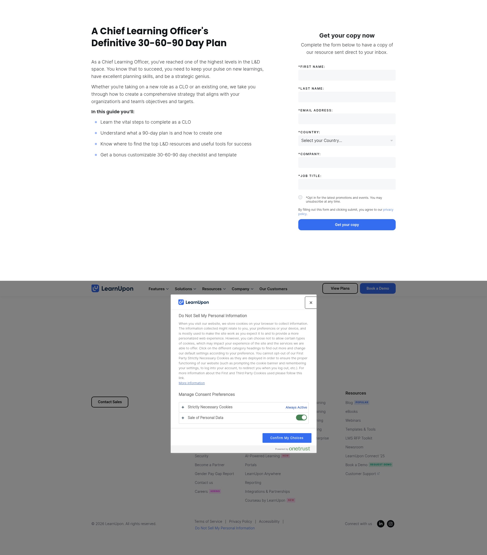 Landing Page