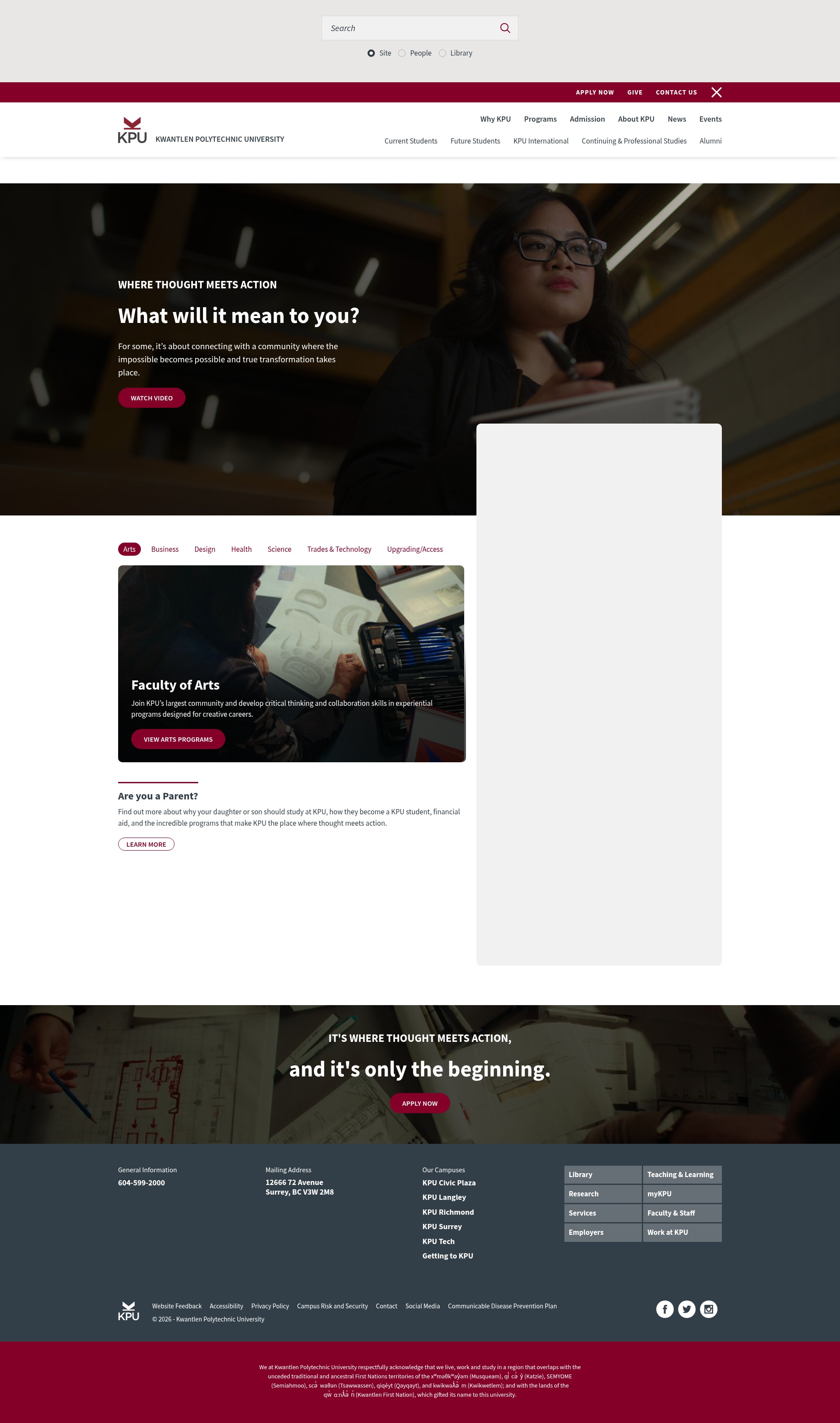 Landing Page