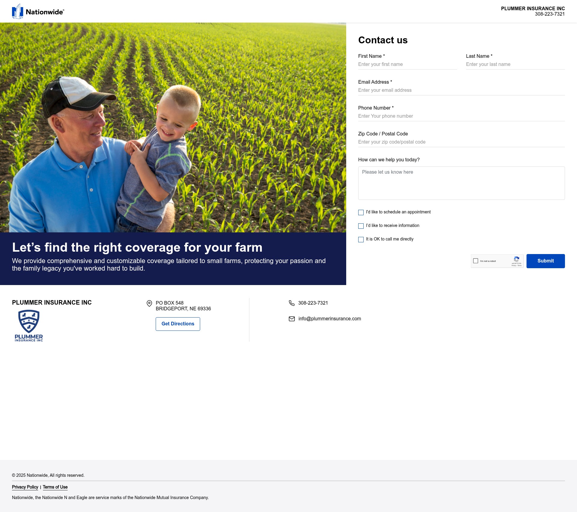 Landing Page