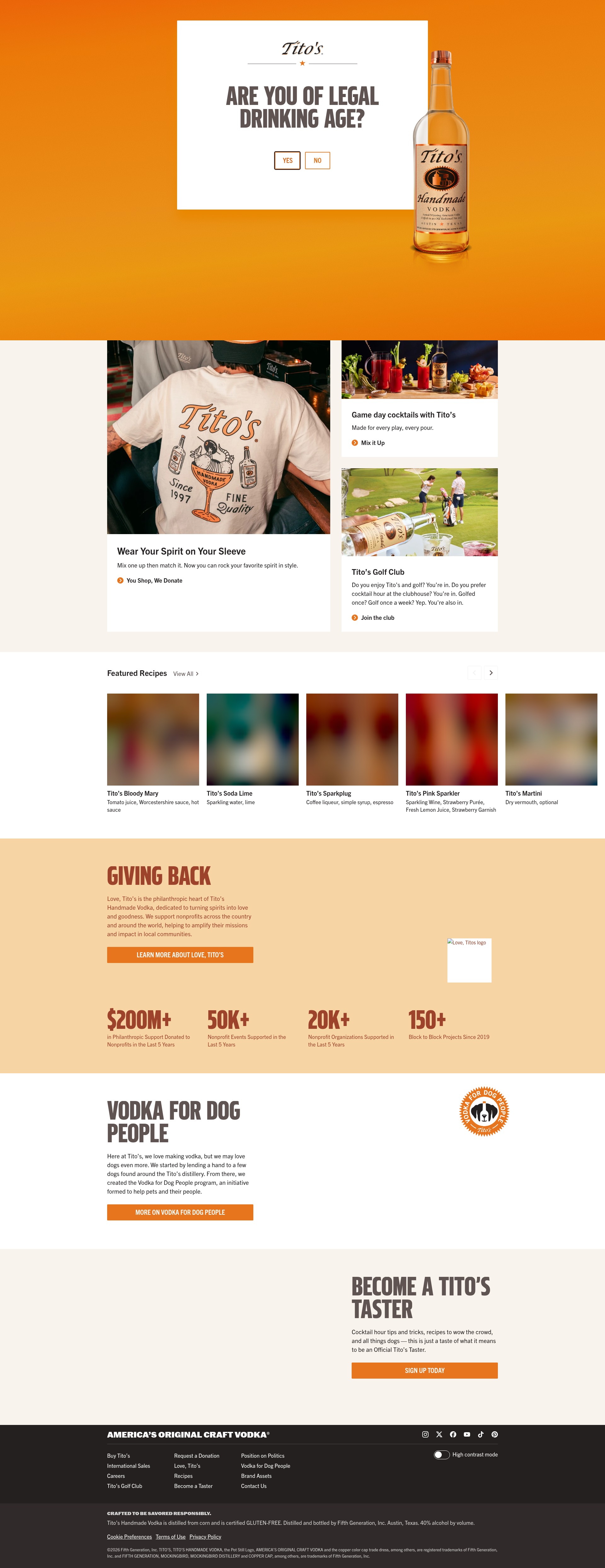 Landing Page