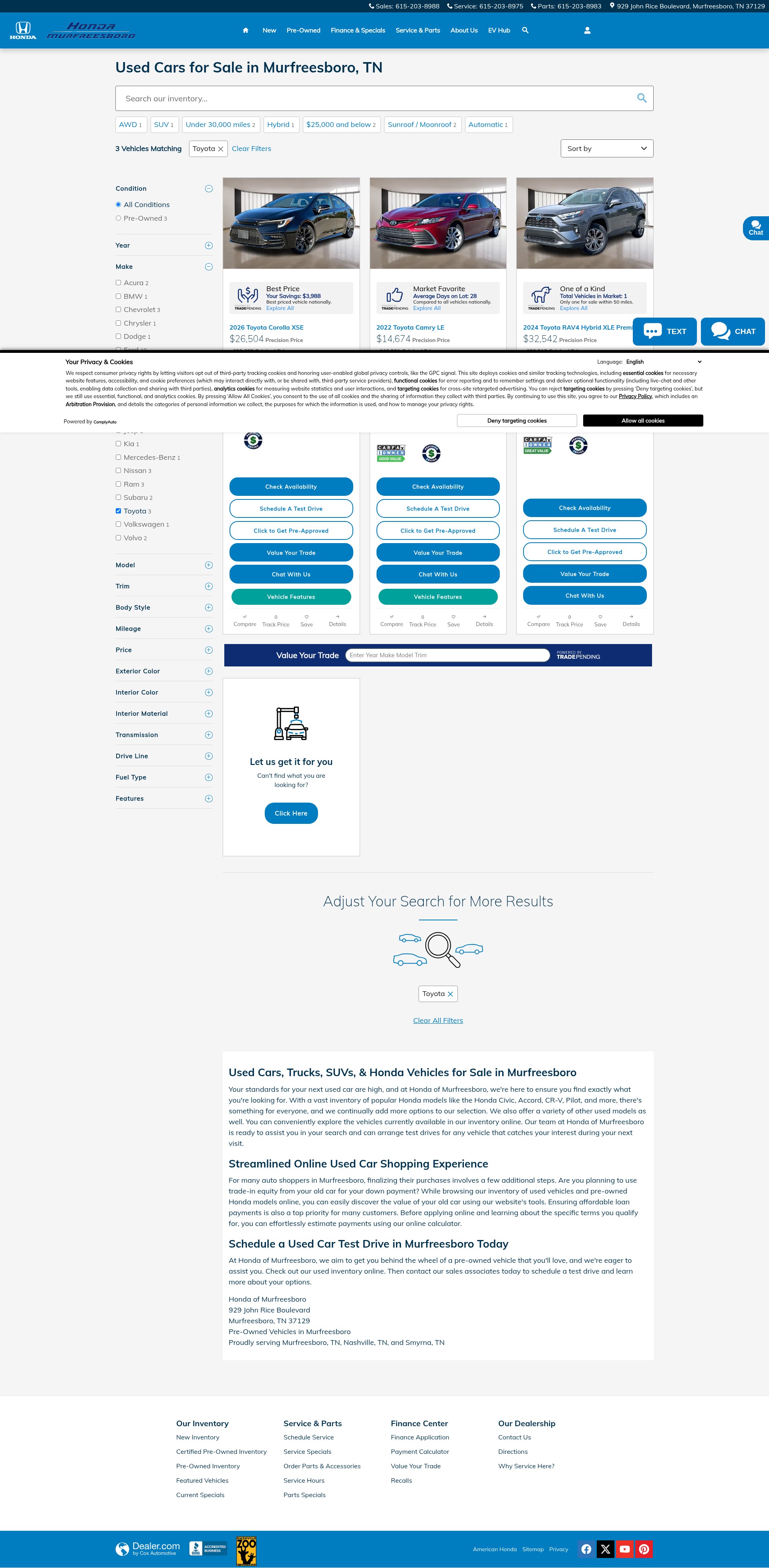 Landing Page