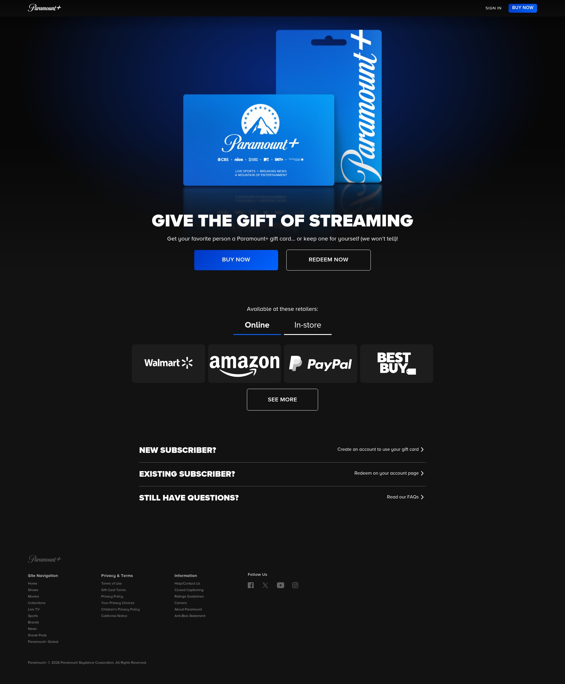 Landing Page