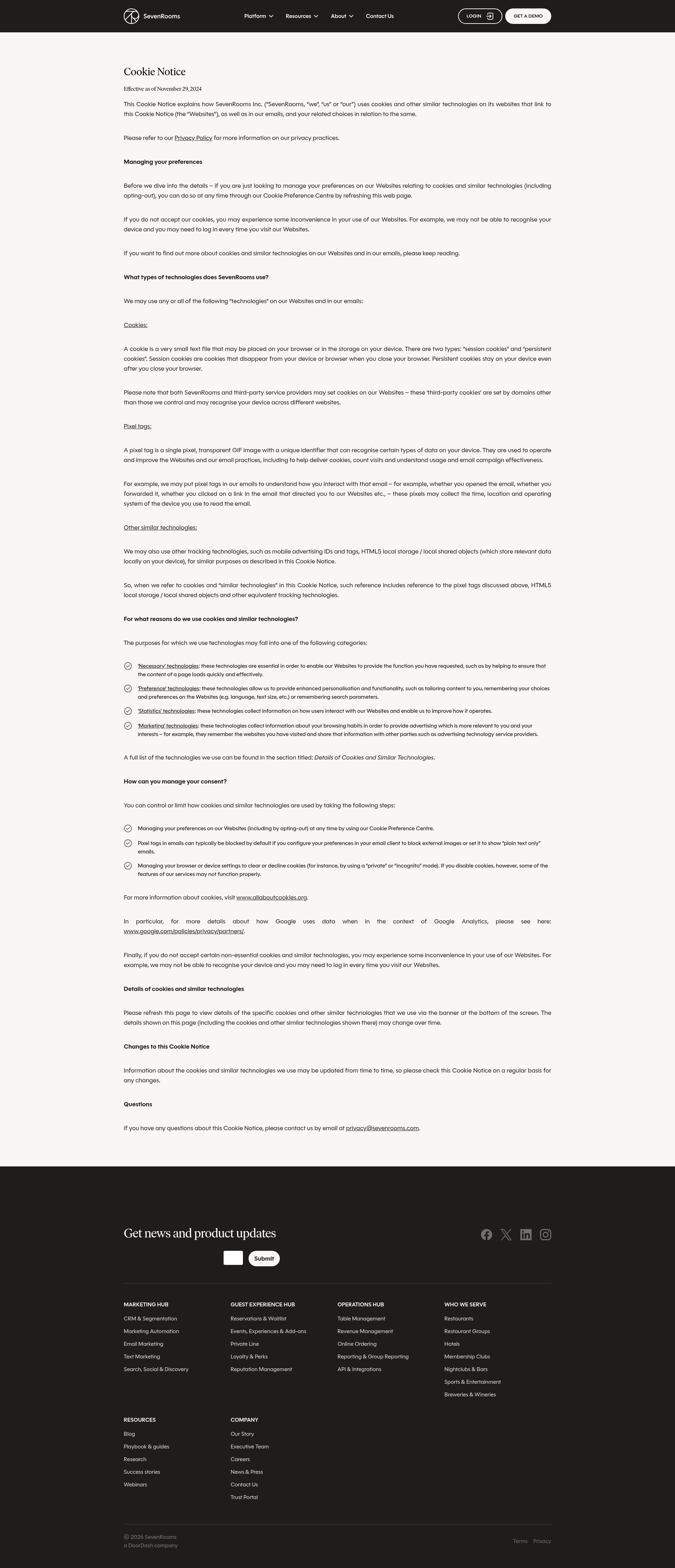 Landing Page