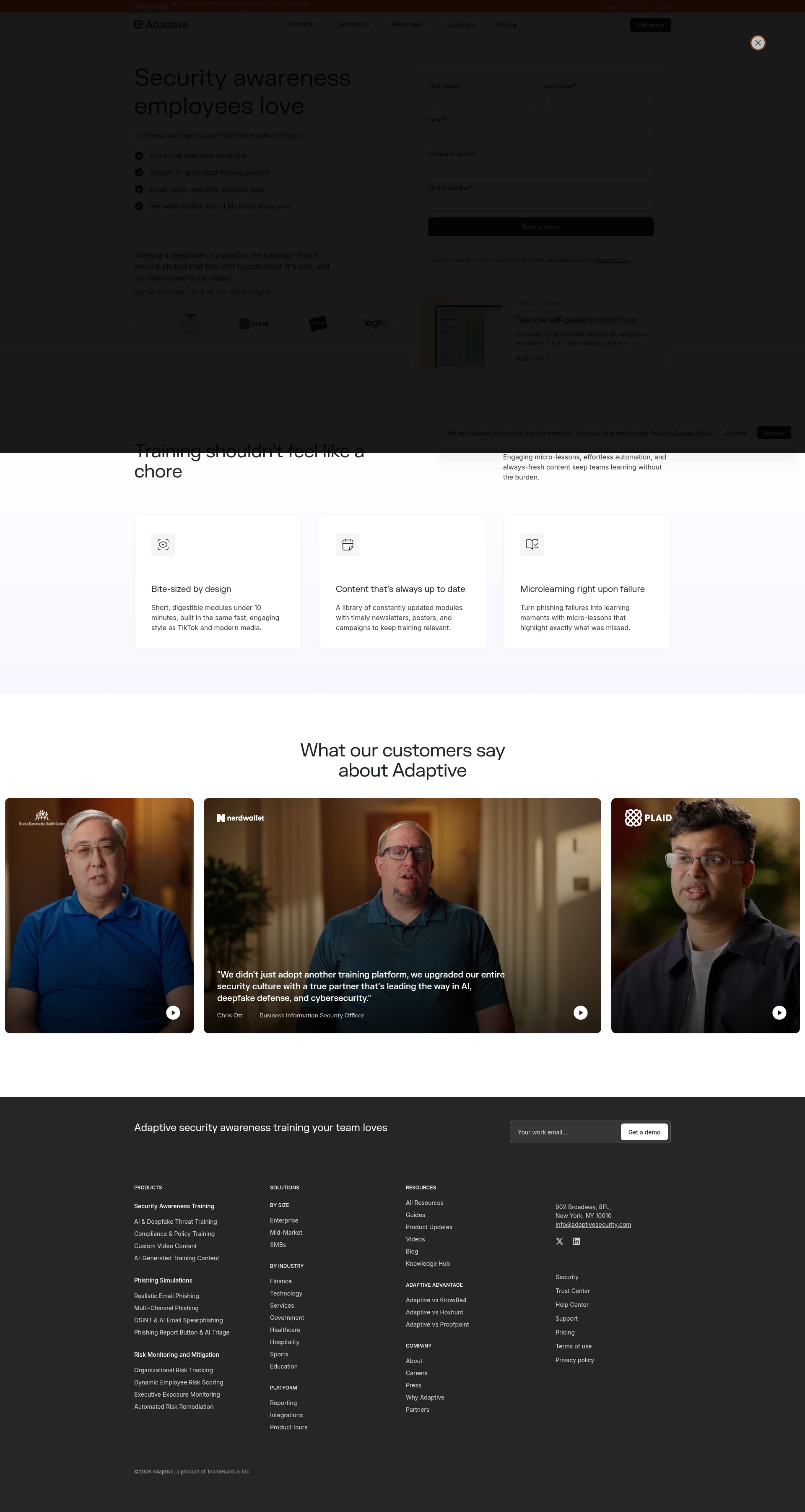 Landing Page