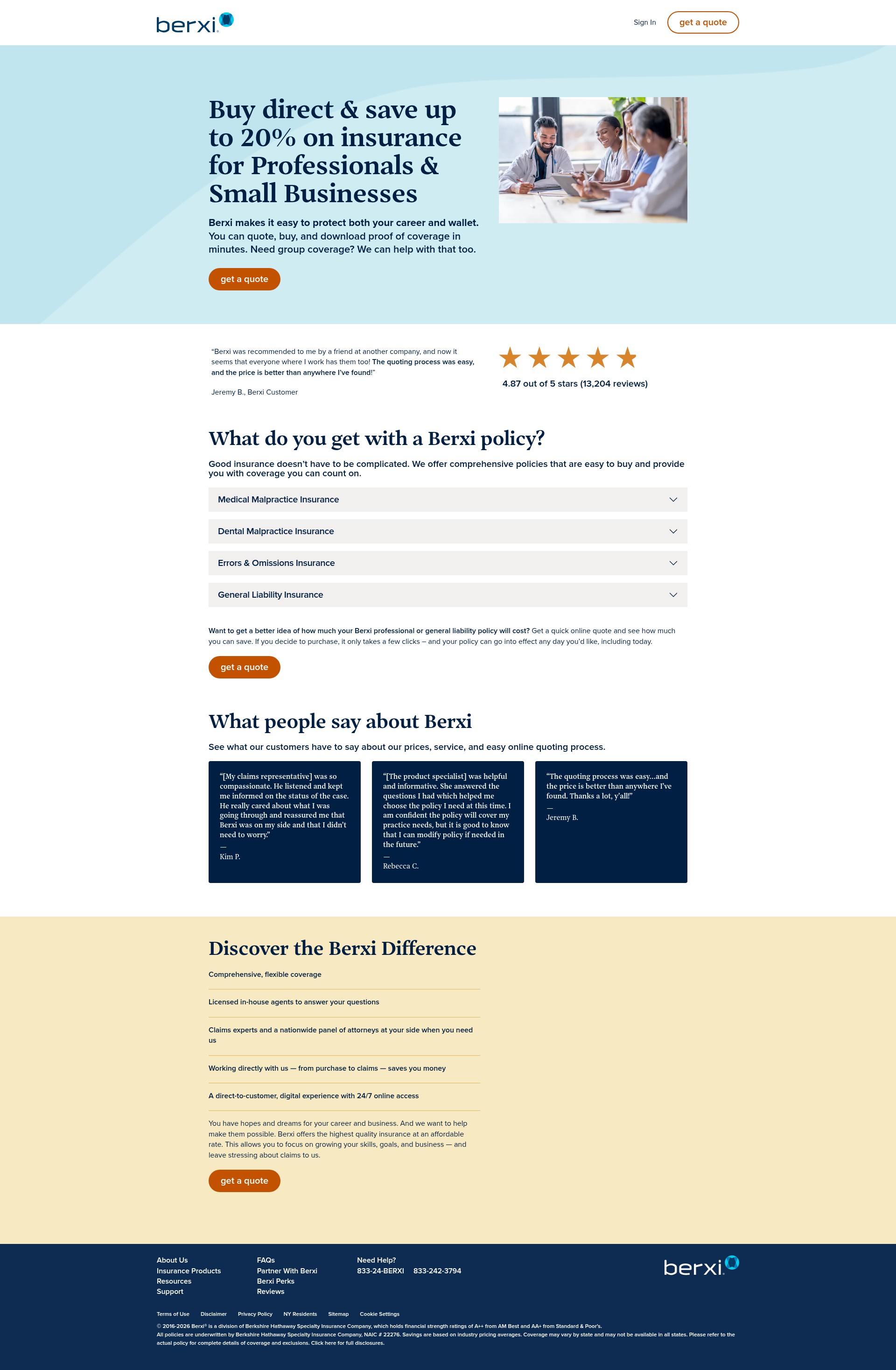 Landing Page