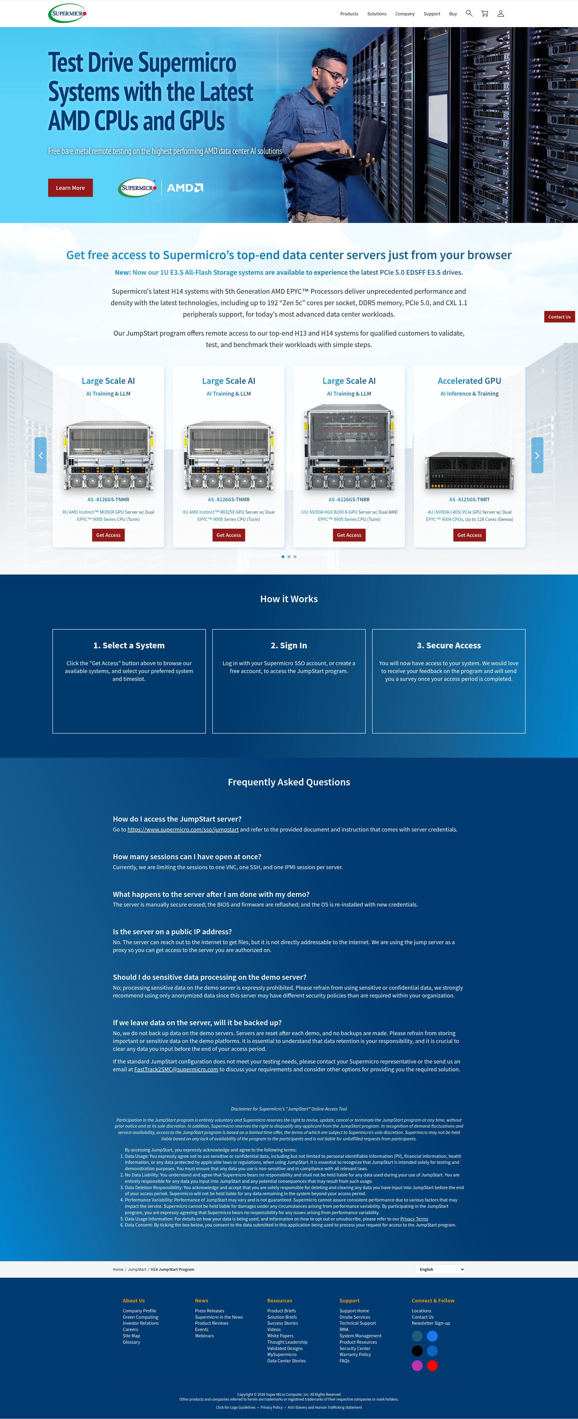 Landing Page