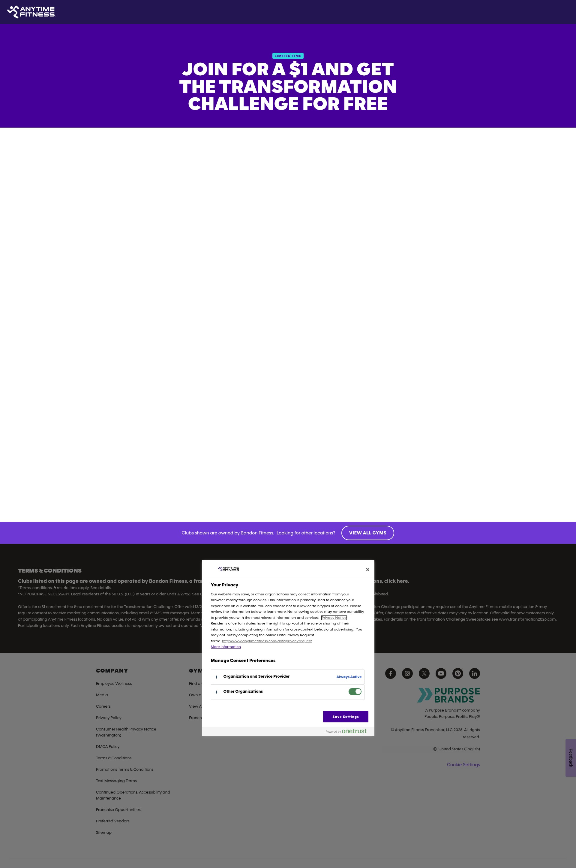 Landing Page