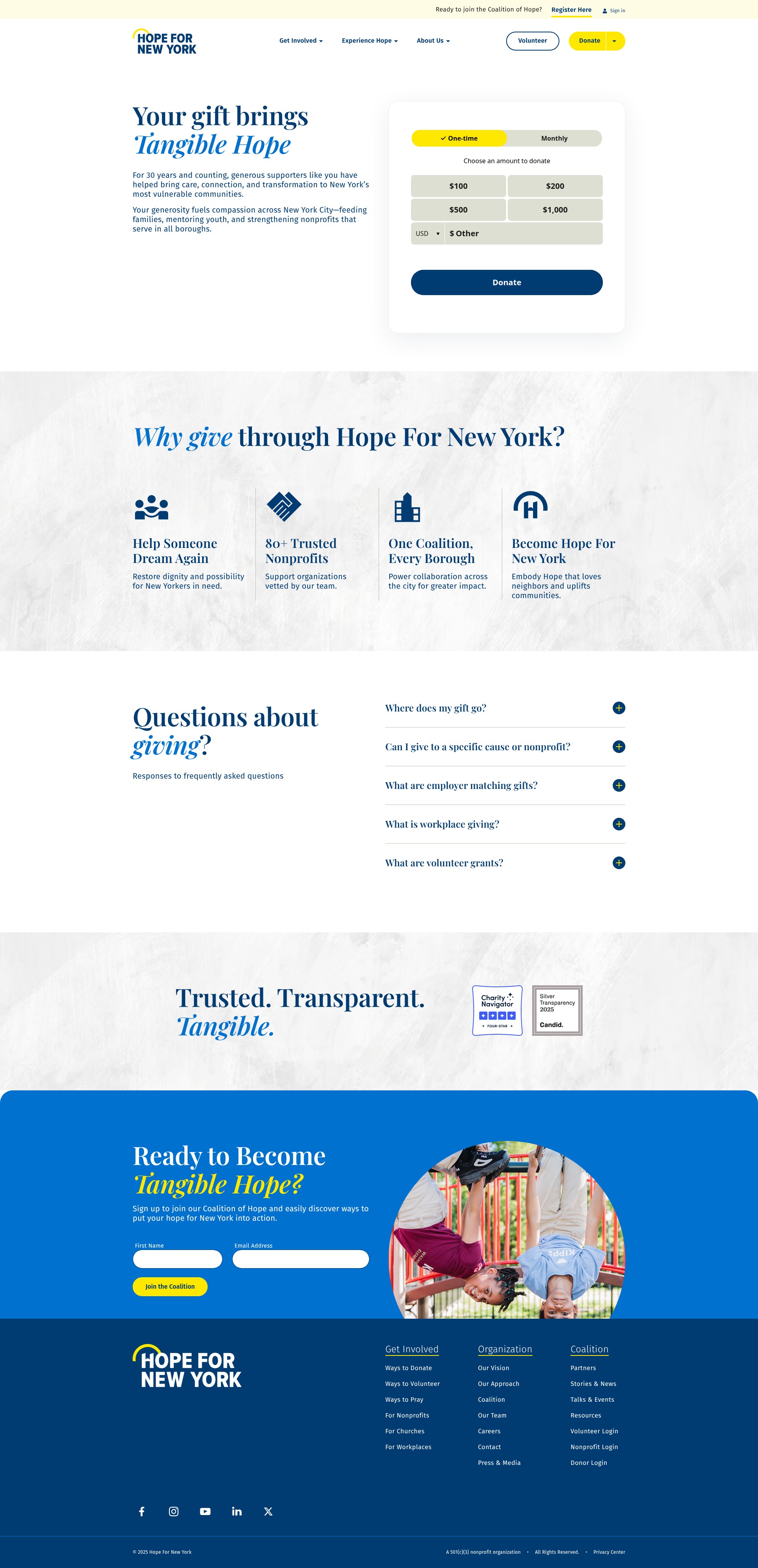 Landing Page