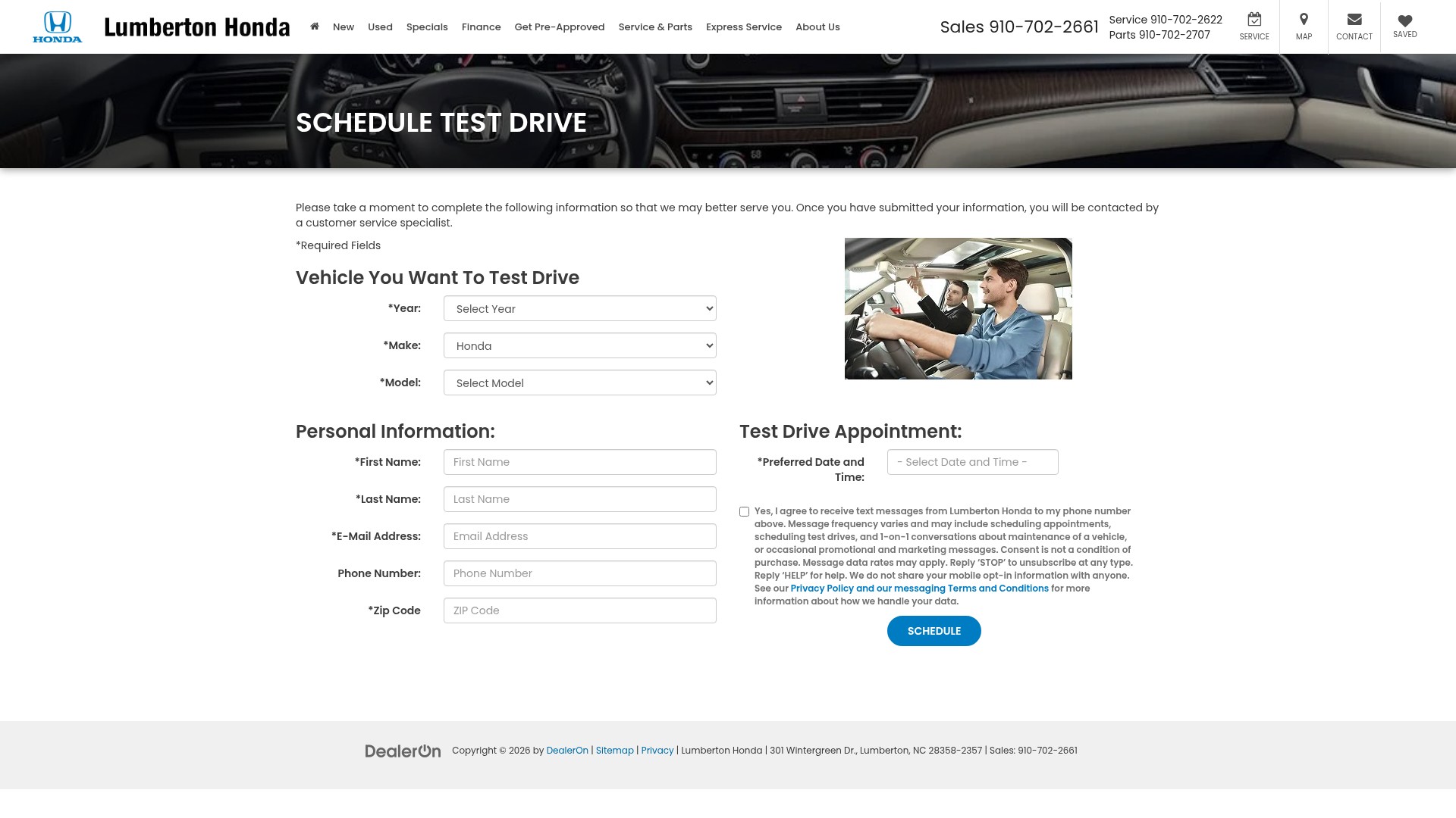 Landing Page