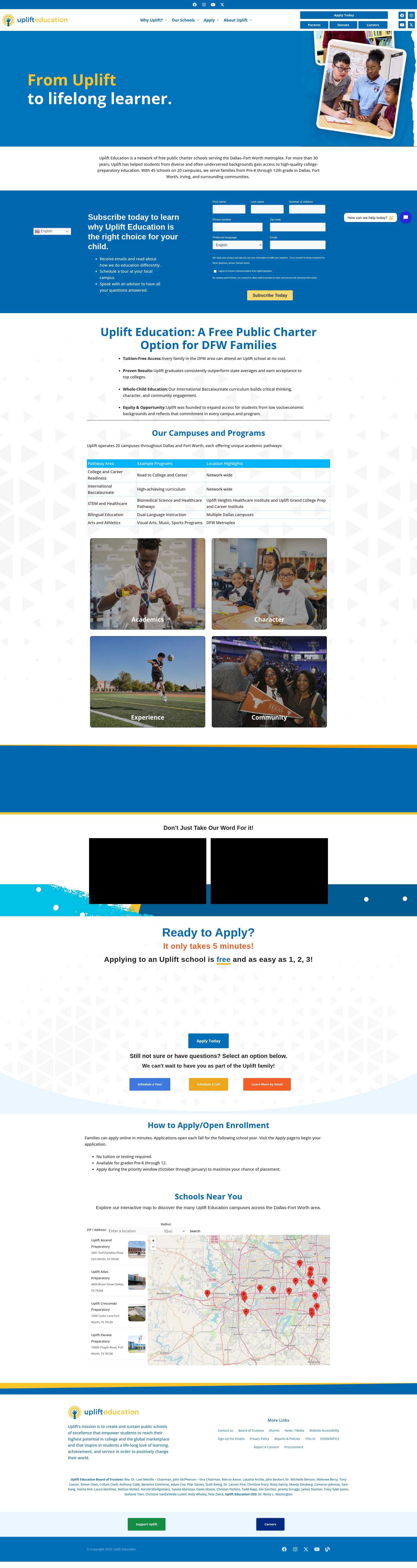 Landing Page