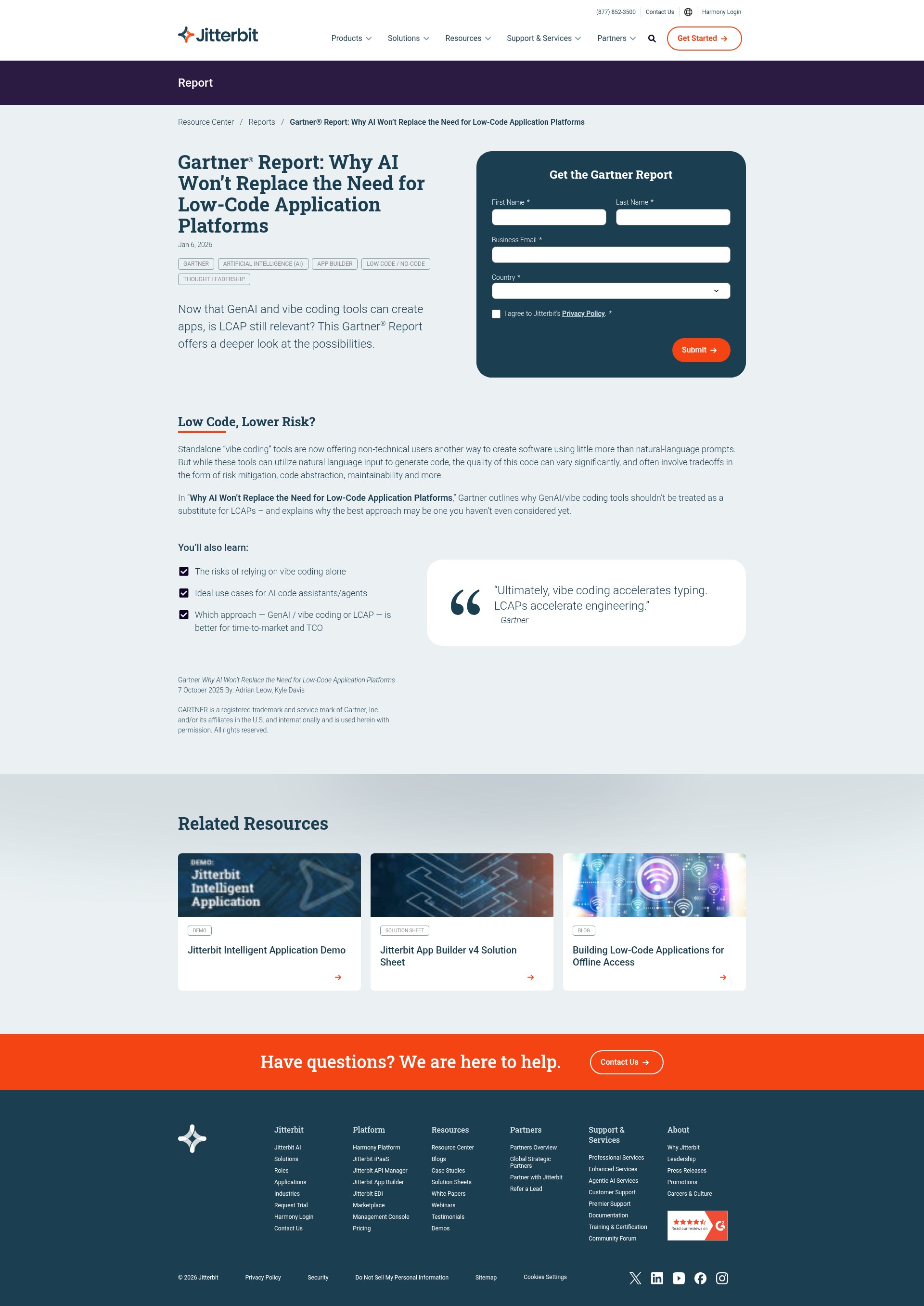 Landing Page