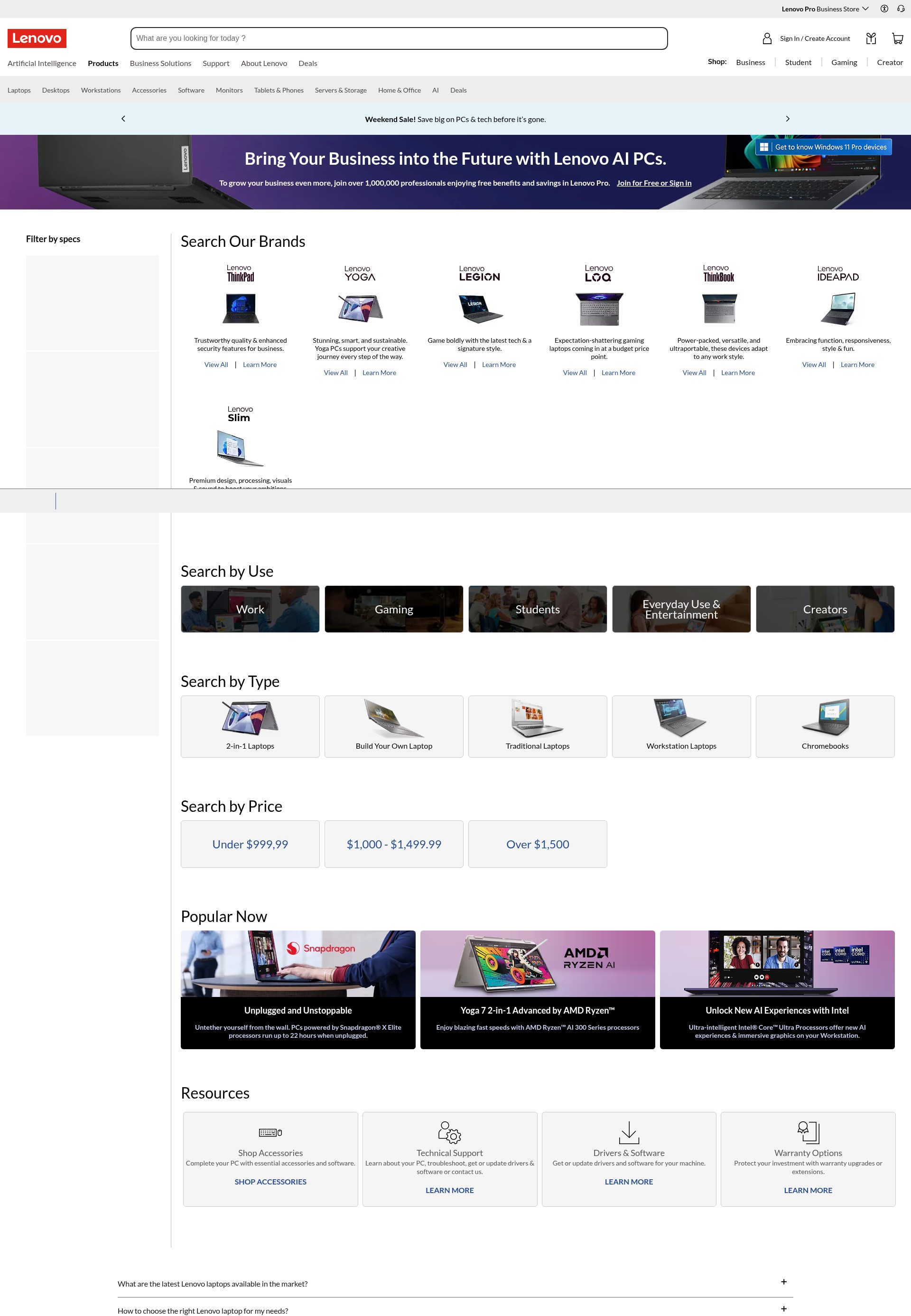 Landing Page