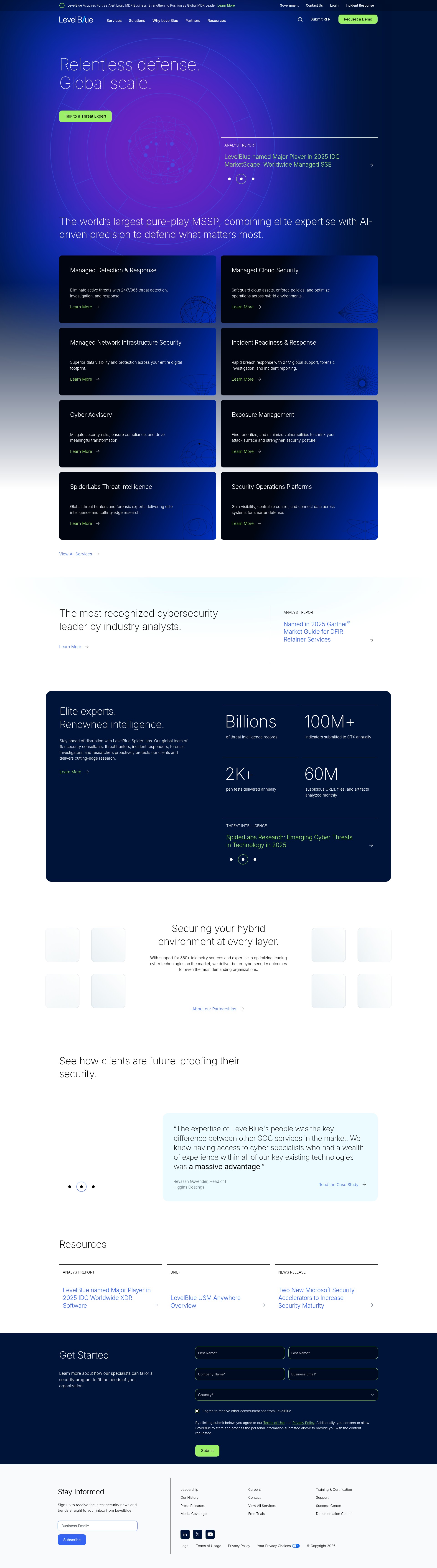 Landing Page