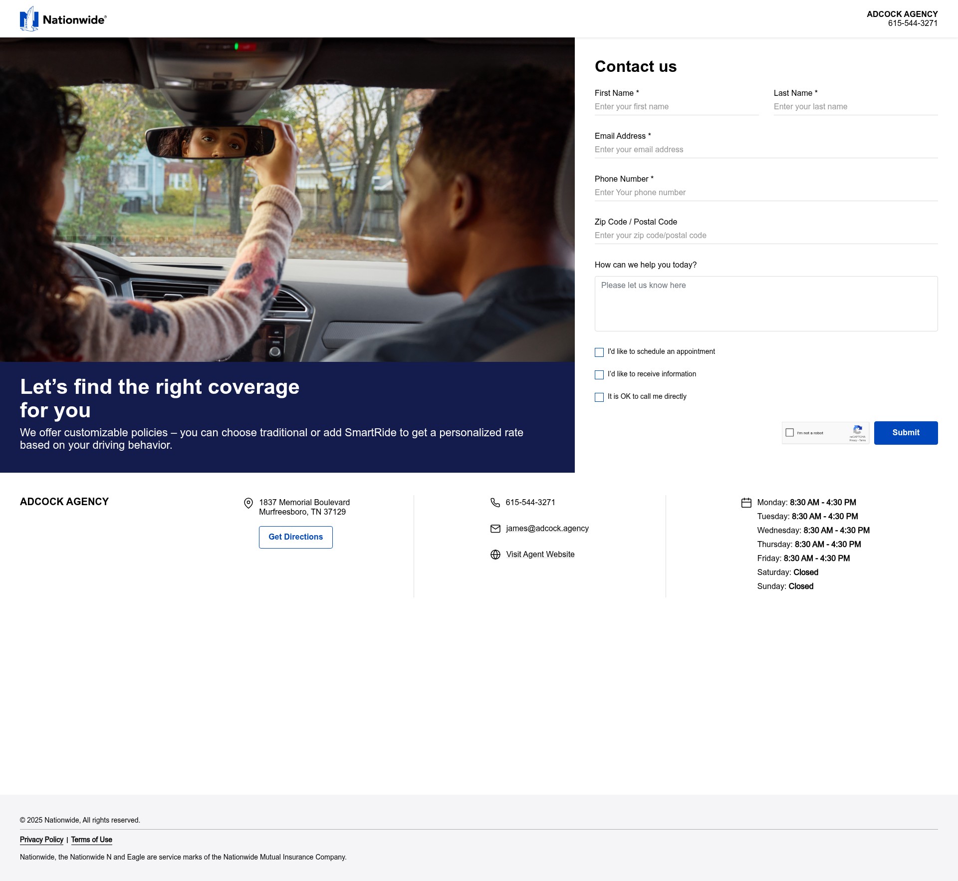 Landing Page