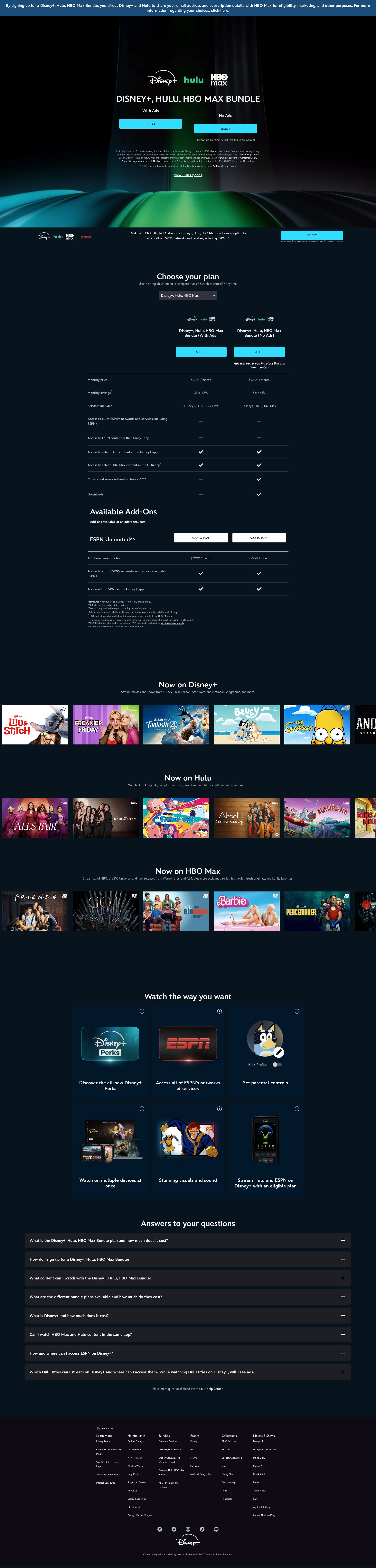 Landing Page