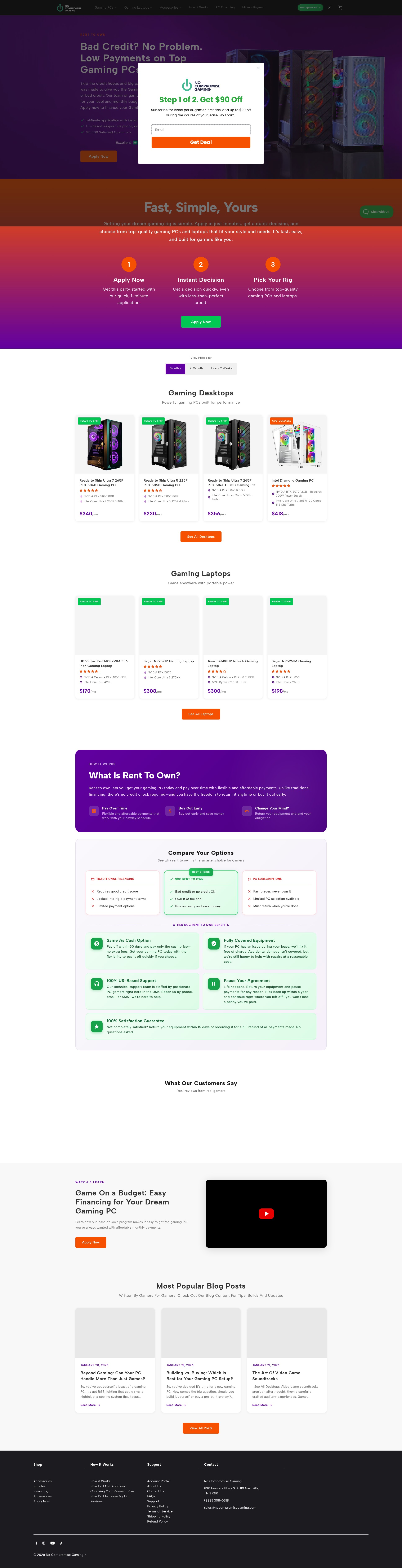 Landing Page